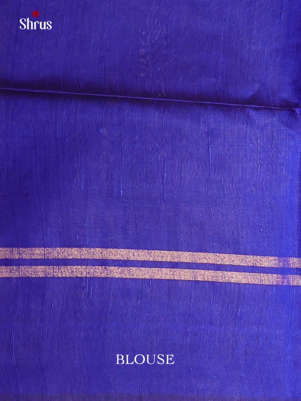 Pink & Blue - Raw Silk Saree