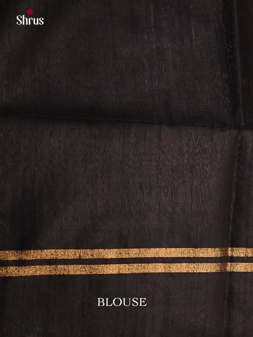 Green & Black - Raw Silk Saree - Shop on Shrus.com