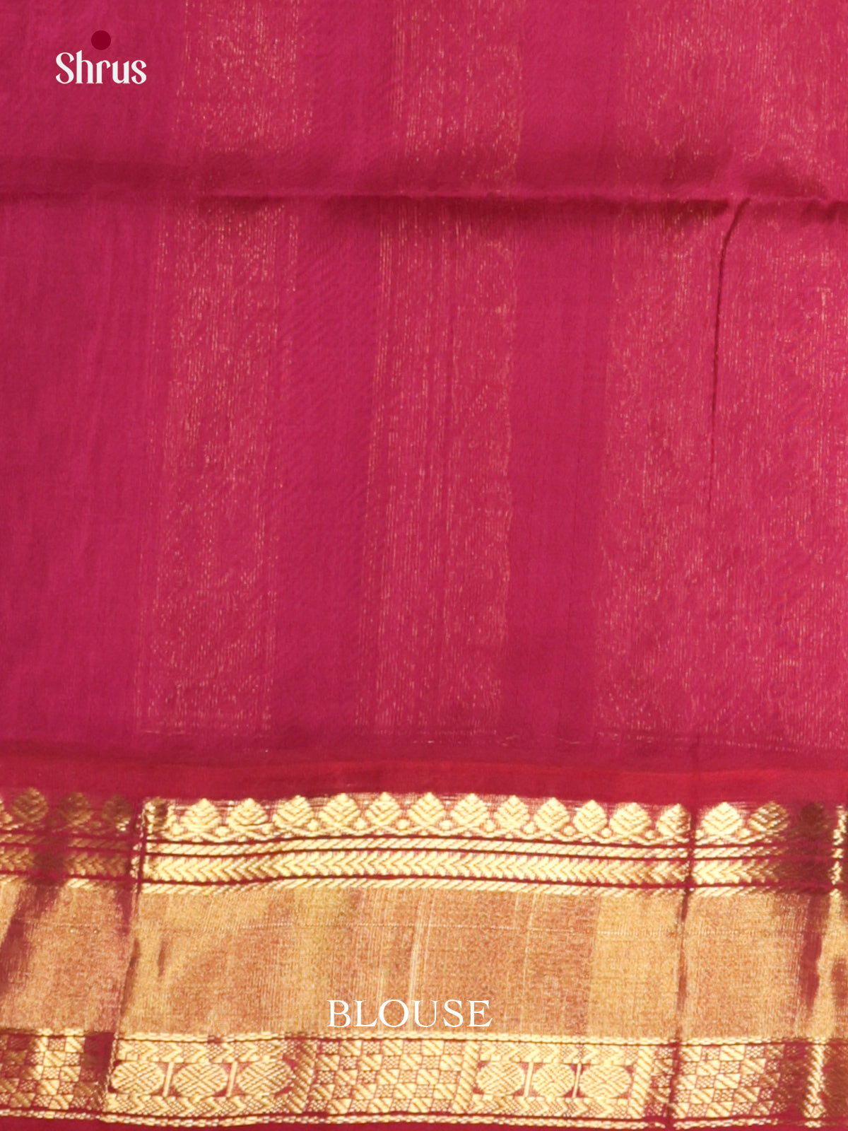 DIS27400 - Korvai-Small border Saree - Shop on Shrus.com