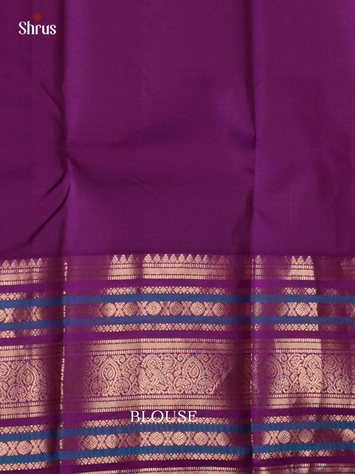 DIS27459 - Kanchipuram Butta design Saree - Shop on Shrus.com