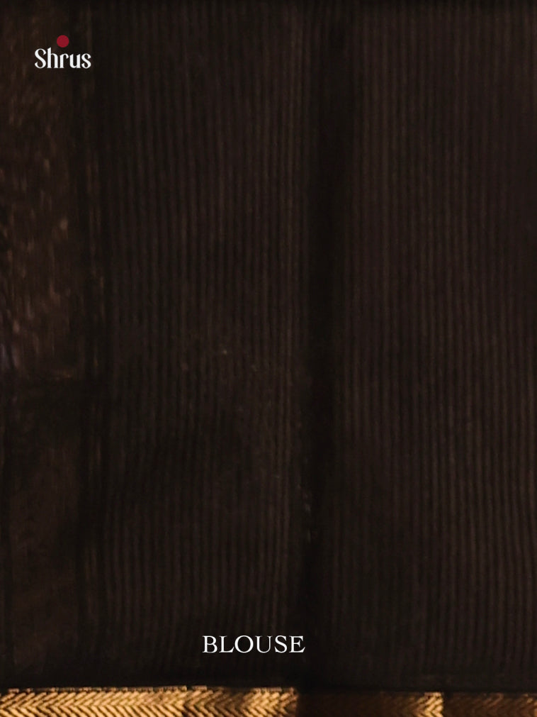 Black(Single Tone) - Maheshwari silkcotton Saree