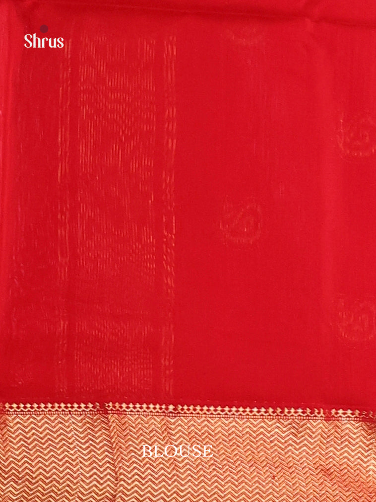 DIS27490 - Maheshwari silkcotton Saree - Shop on Shrus.com