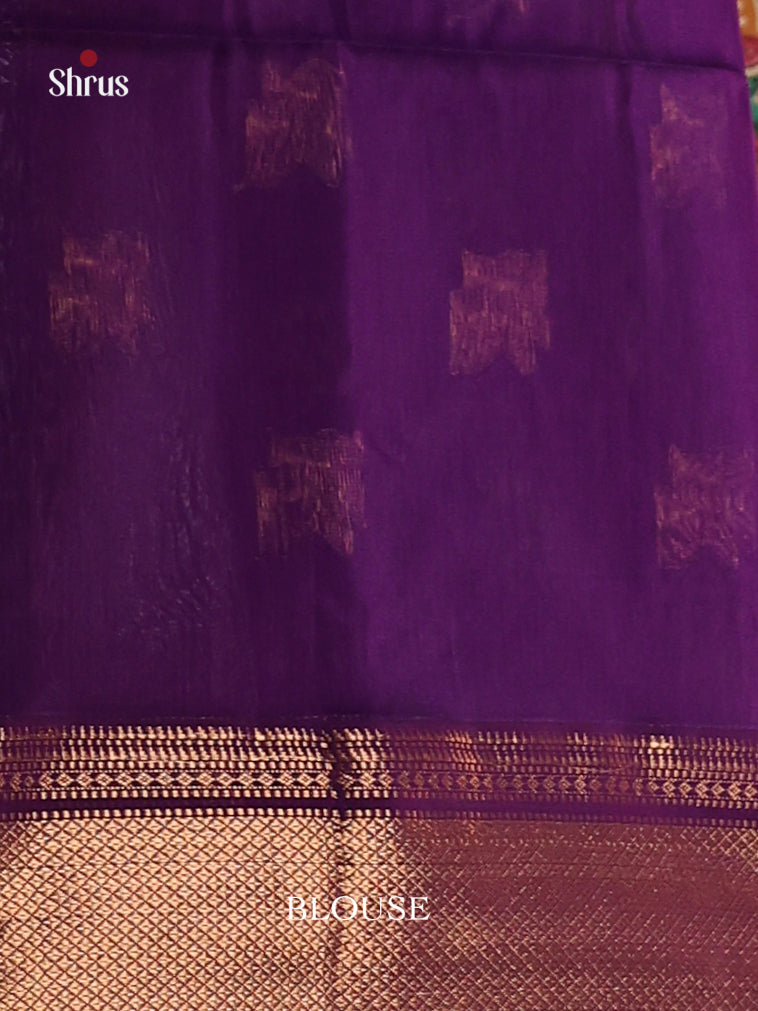 DIS27498 - Maheshwari silkcotton Saree - Shop on Shrus.com