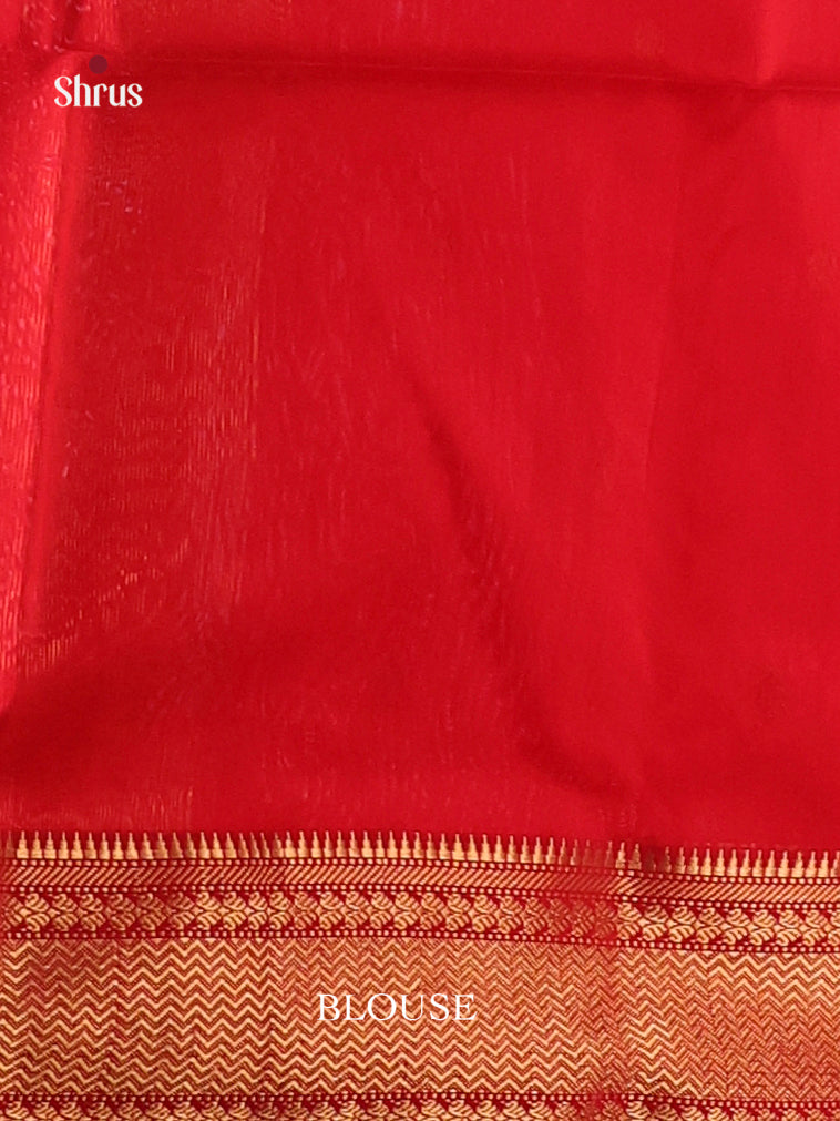 DIS27532 - Maheshwari silkcotton Saree - Shop on Shrus.com