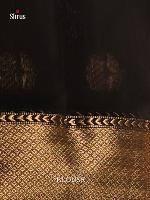 Green & Black - Maheshwari silkcotton Saree - Shop on Shrus.com