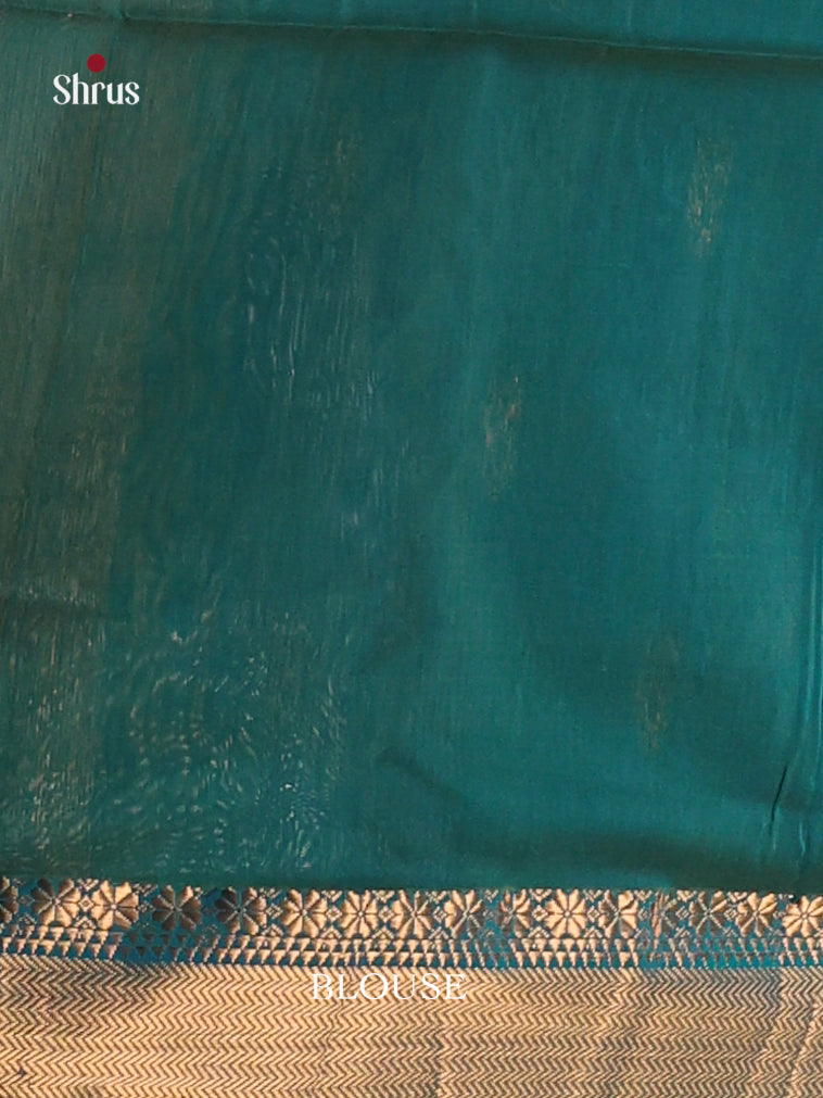 Yellow & Green - Maheshwari silkcotton Saree