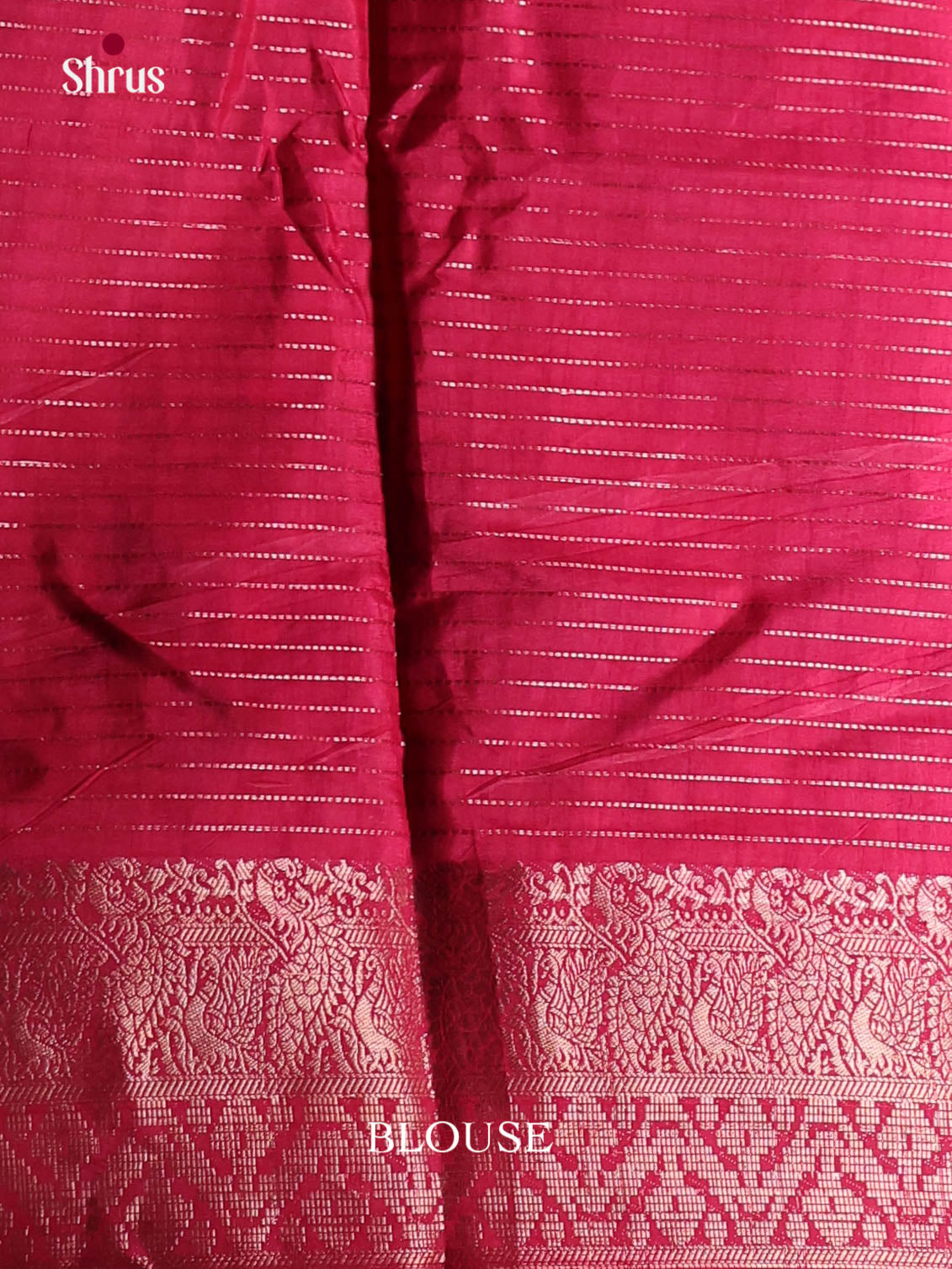 Grey & Red- Semi Dola silk Saree