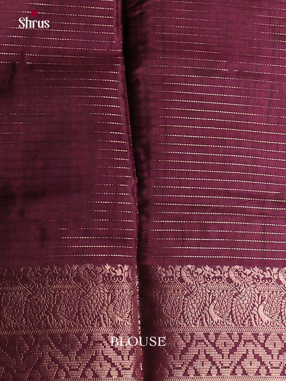 Grey & Maroon - Semi Dola silk Saree