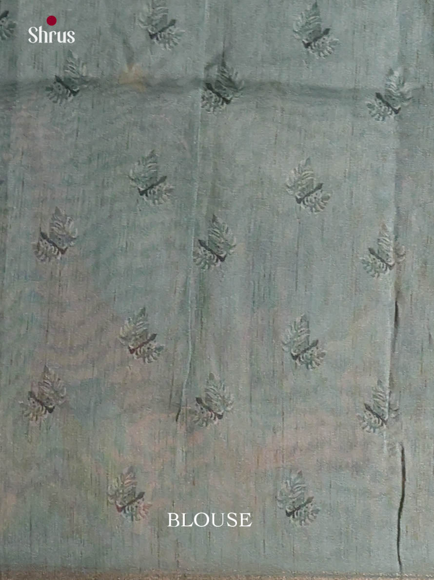 DIS29066 - Semi Chanderi Saree - Shop on Shrus.com