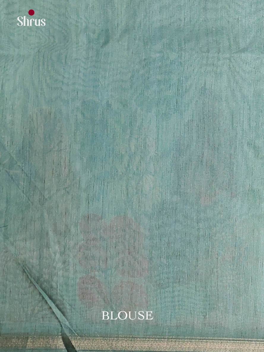 Pastel Green - Semi Chanderi Saree