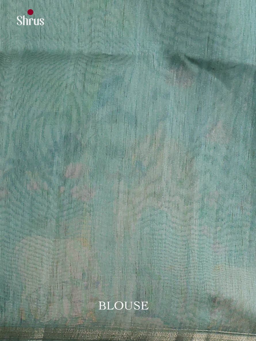 Pastel Green - Semi Chanderi Saree