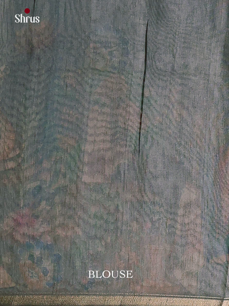 DIS29108 - Semi Chanderi Saree - Shop on Shrus.com