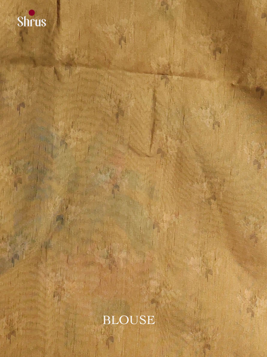 DIS29111 - Semi Chanderi Saree - Shop on Shrus.com