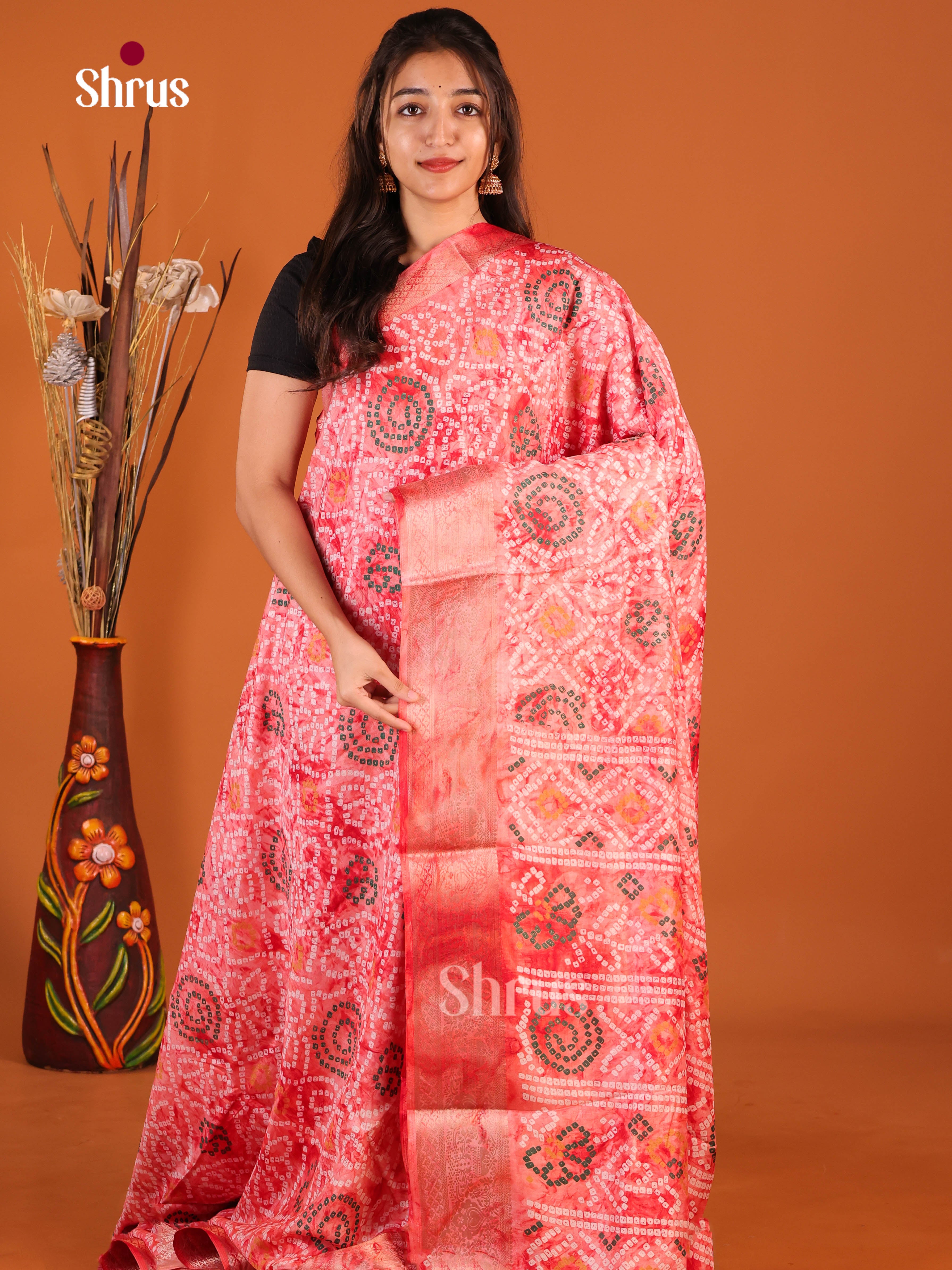 DIS29129 - Semi Dola silk Saree
