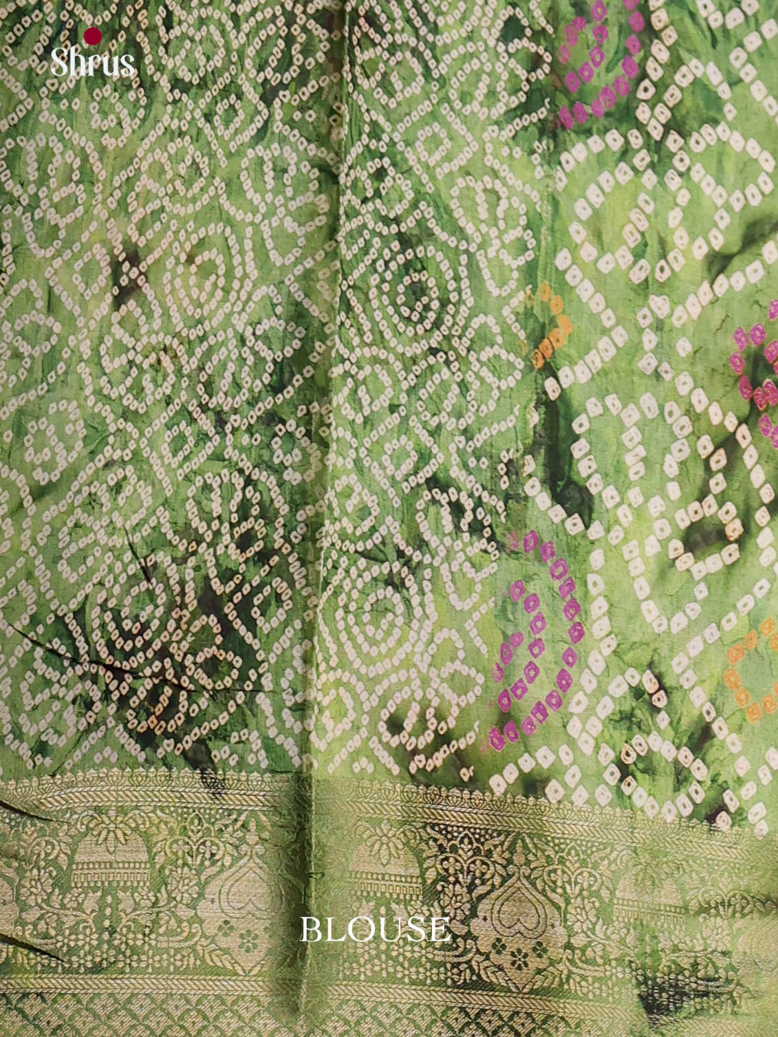 Green - Semi Dola silk Saree