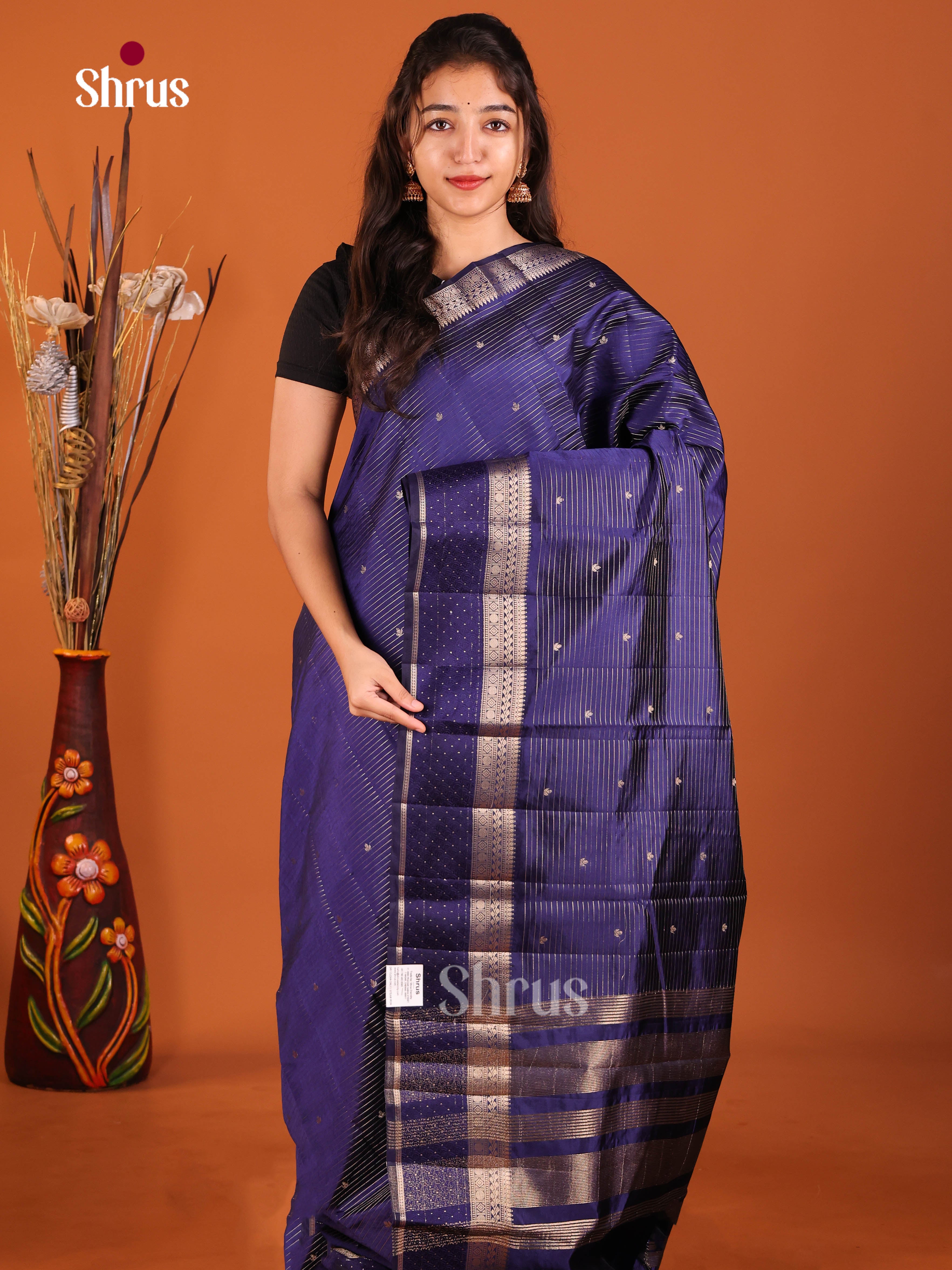 DIS30002 - Semi Rawsilk Saree