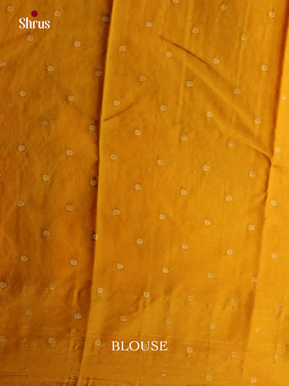 Mustard - Semi Rawsilk Saree