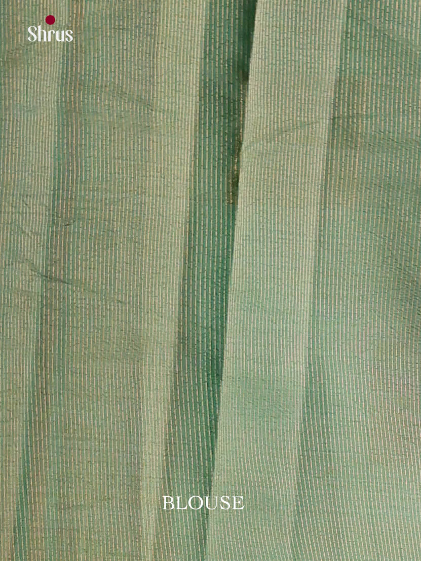 Pastel Green- Semi Rawsilk Saree