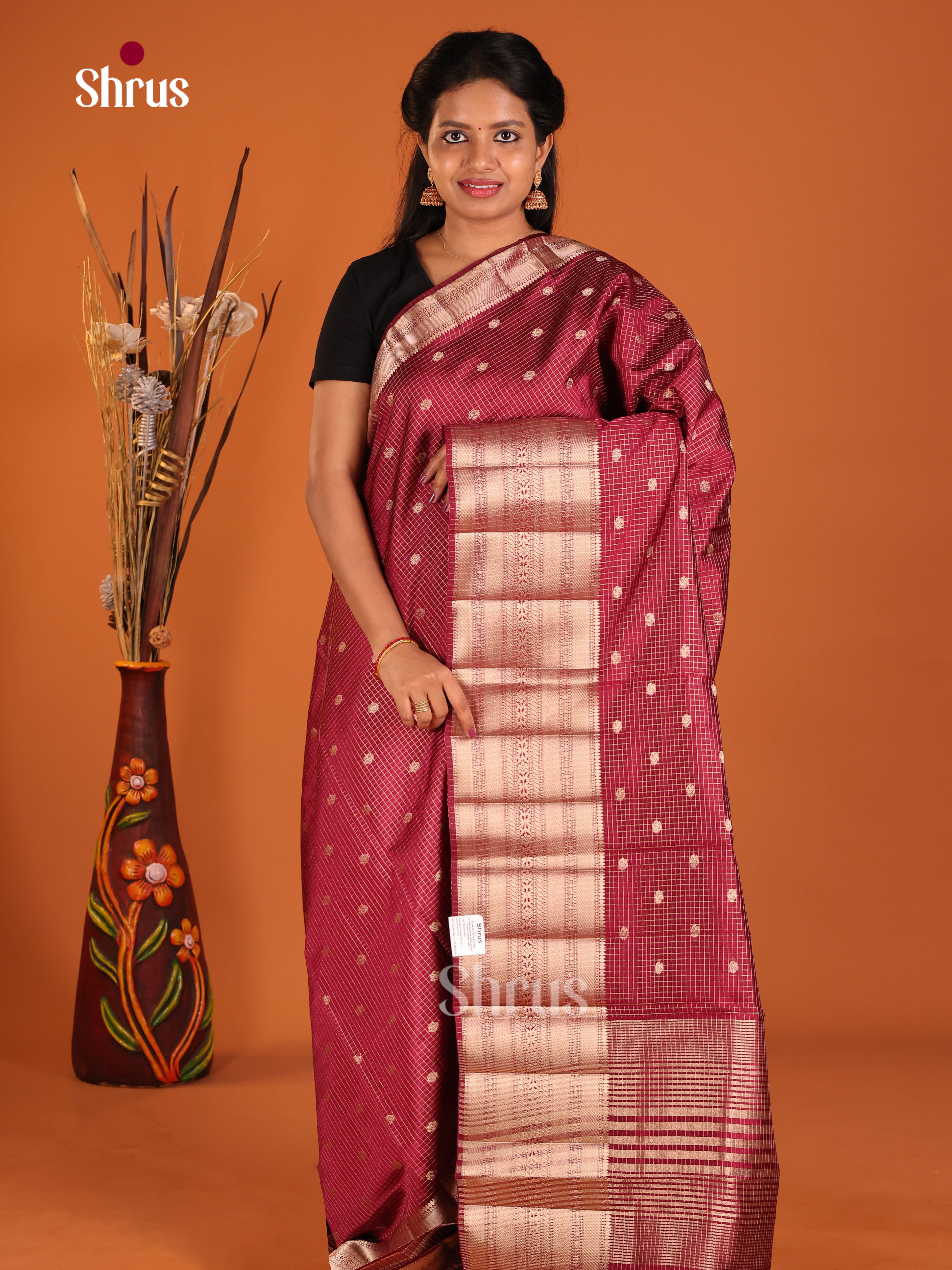 DIS30063 - Semi Rawsilk Saree