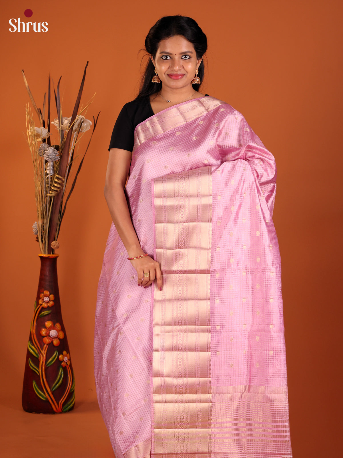 DIS30068 - Semi Rawsilk Saree