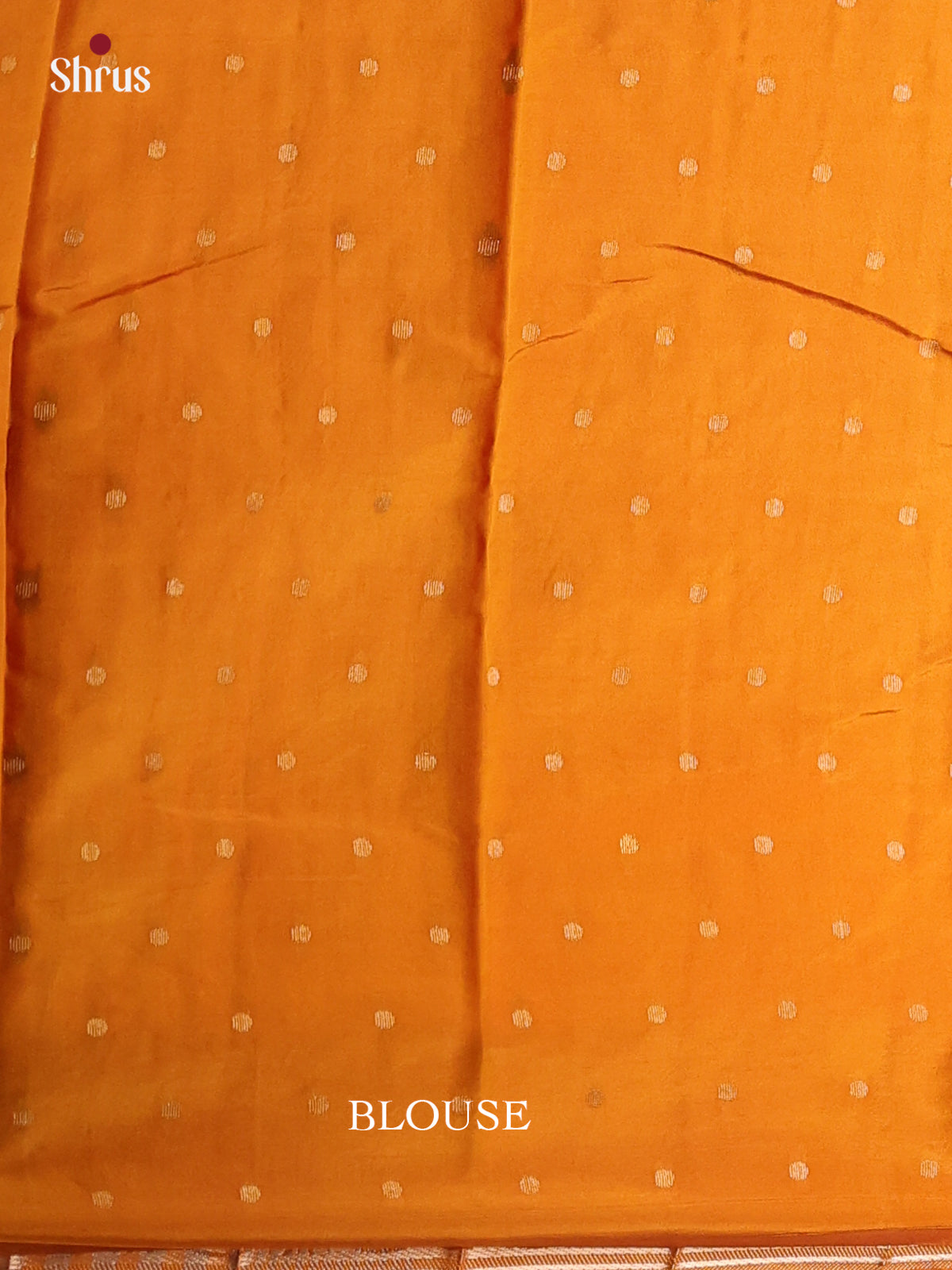 Mustard - Semi Rawsilk Saree