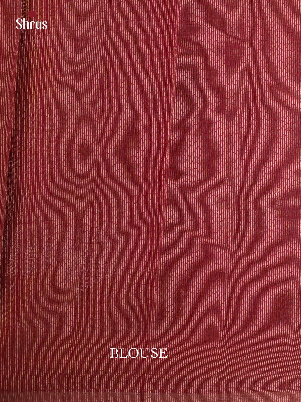 Maroon - Semi Rawsilk Saree