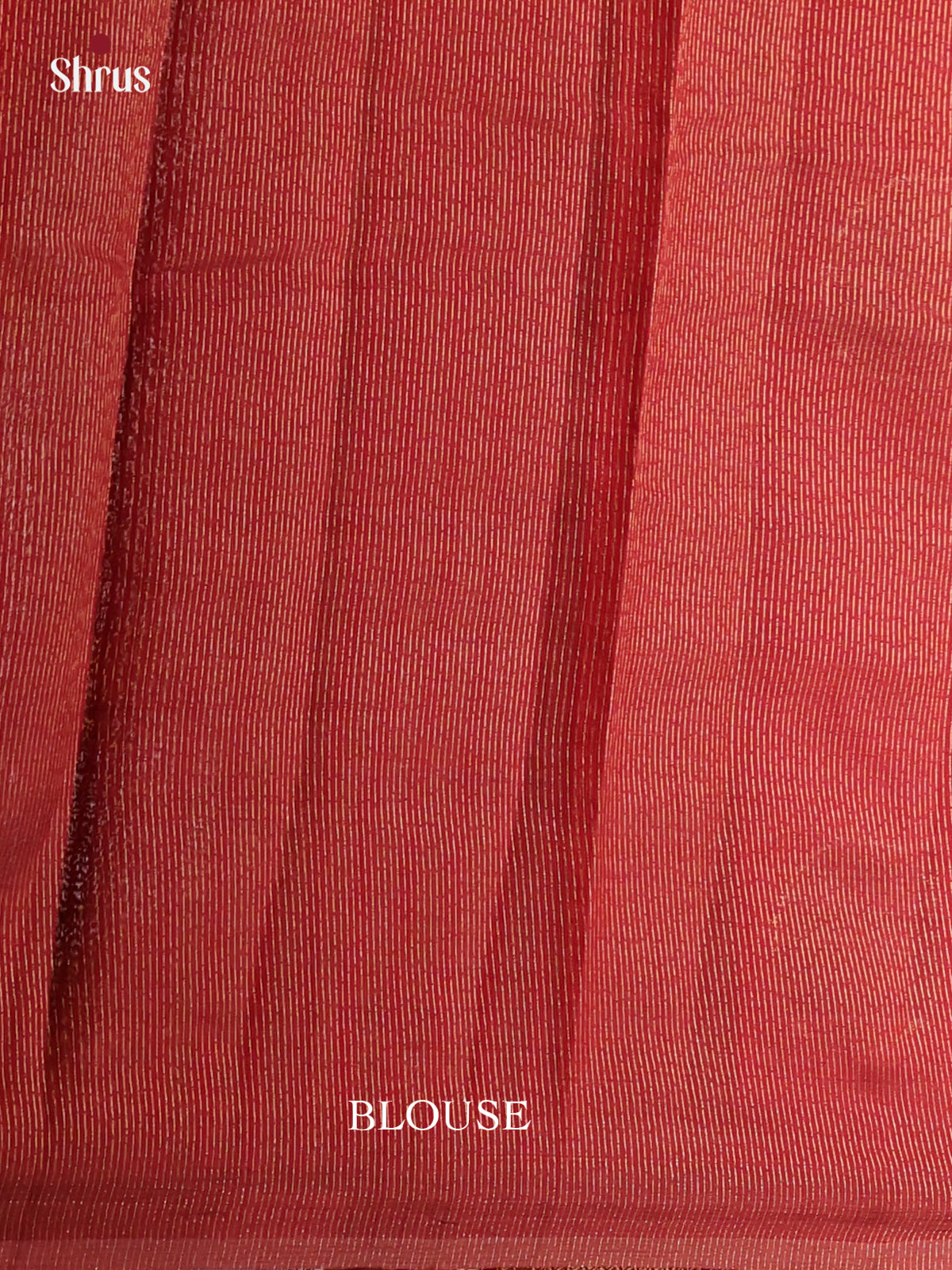 Red - Semi Rawsilk Saree