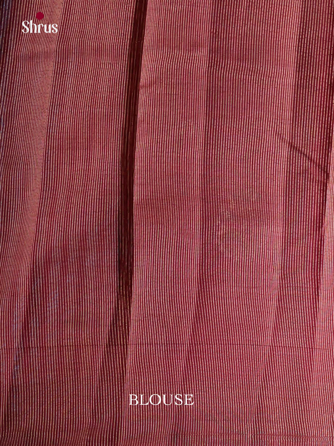 Wine- Semi Rawsilk Saree