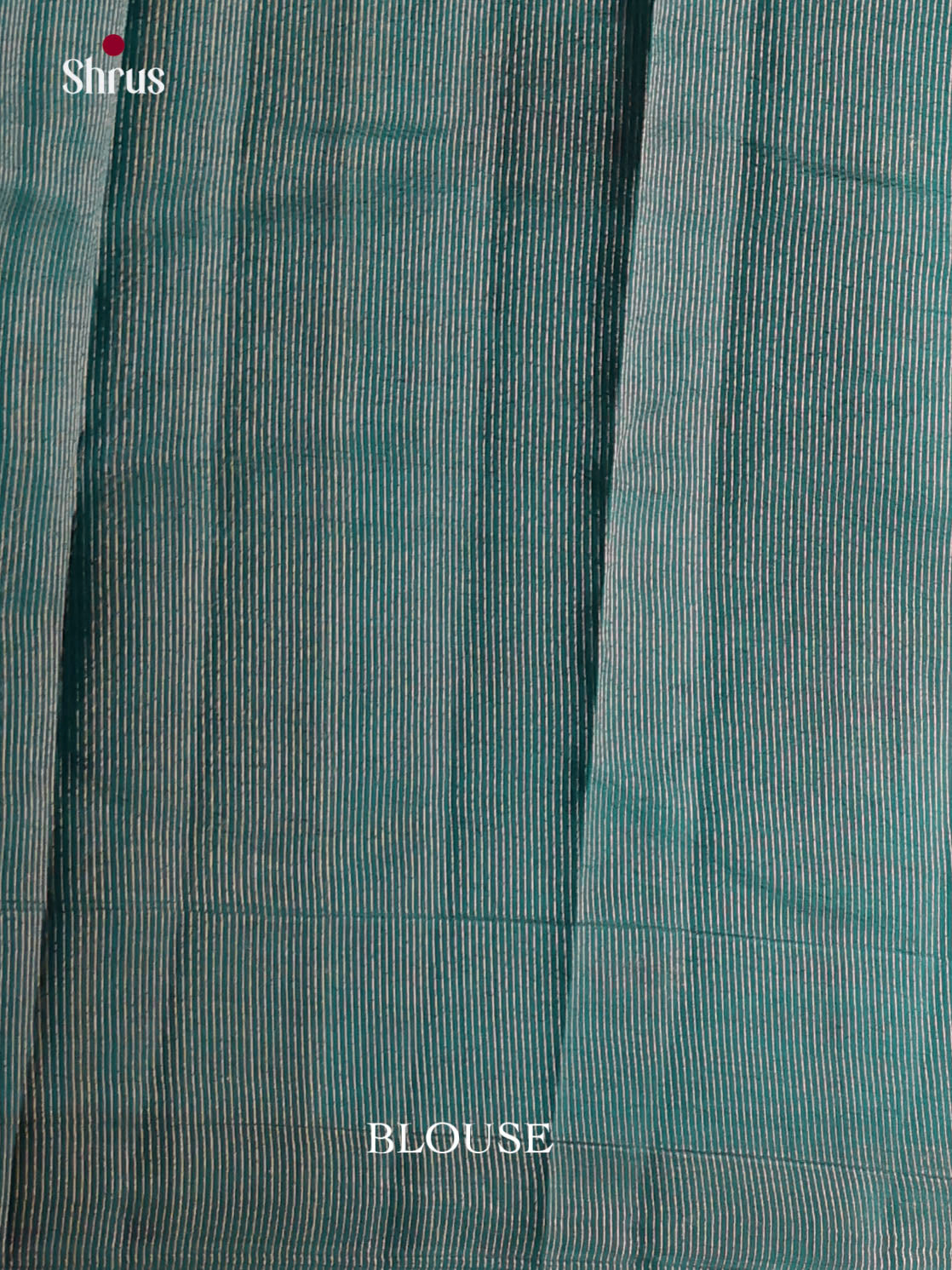 Blue - Semi Rawsilk Saree