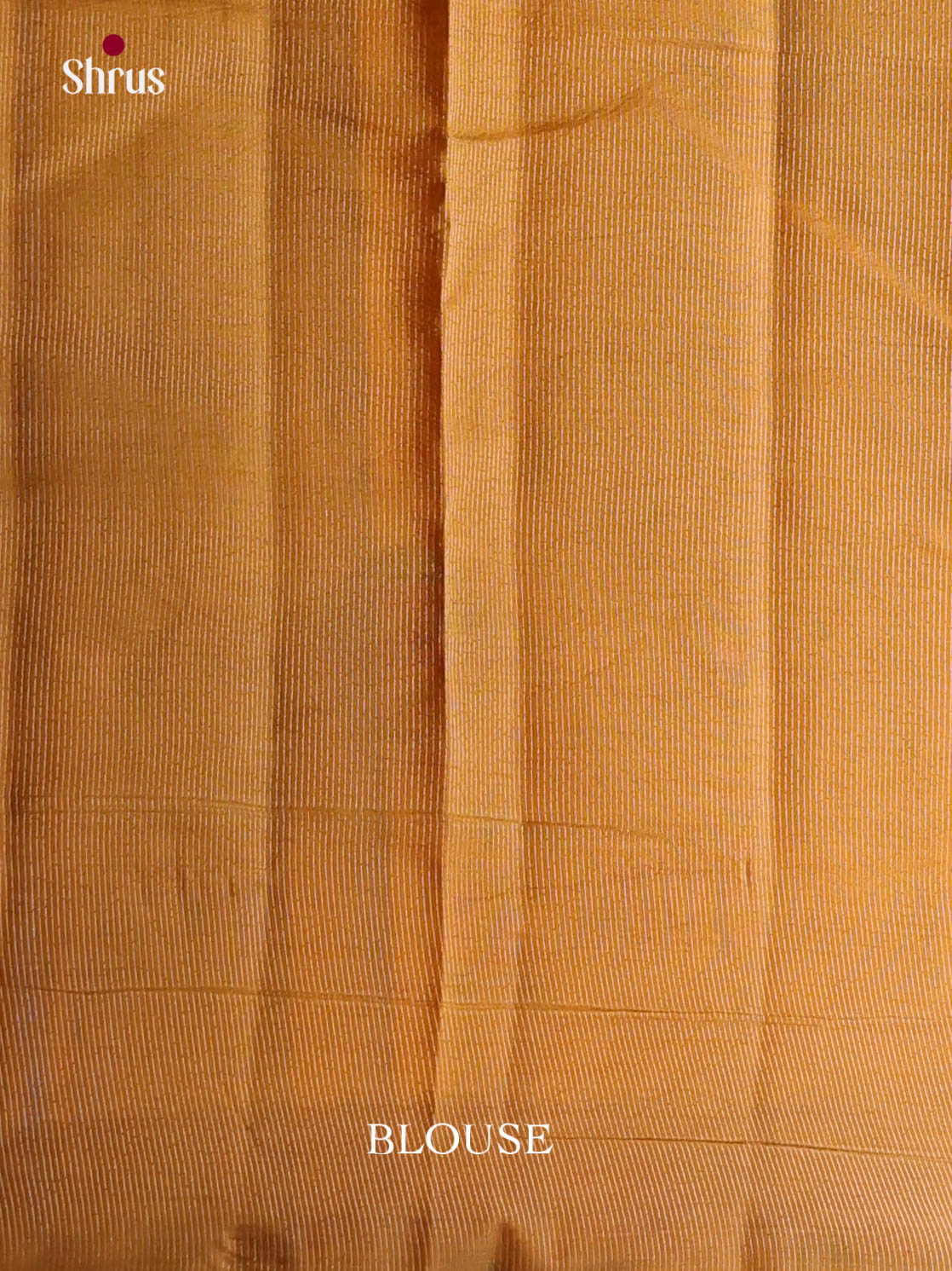 Mustard - Semi Rawsilk Saree