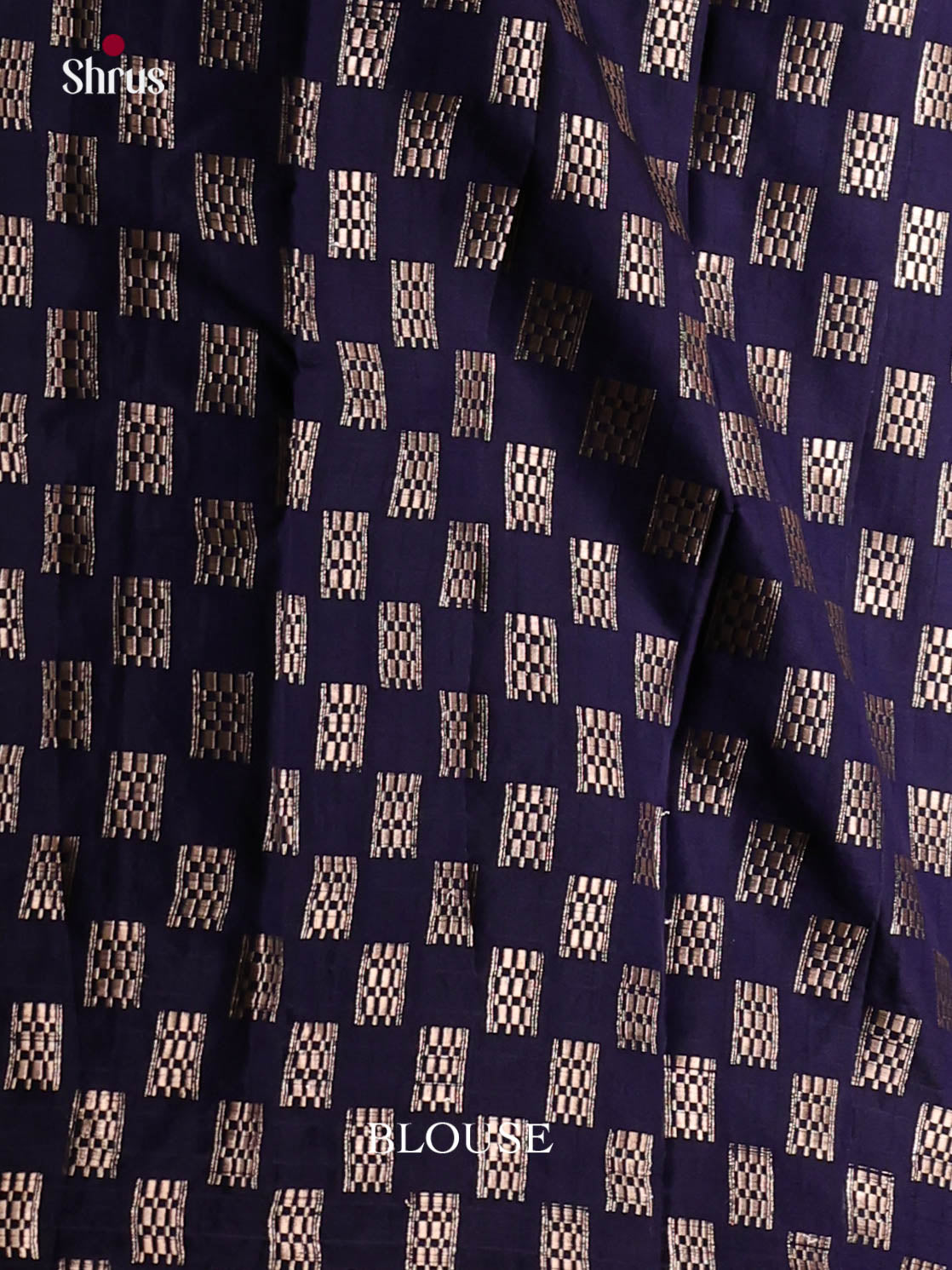 Blue - Semi Rawsilk Saree