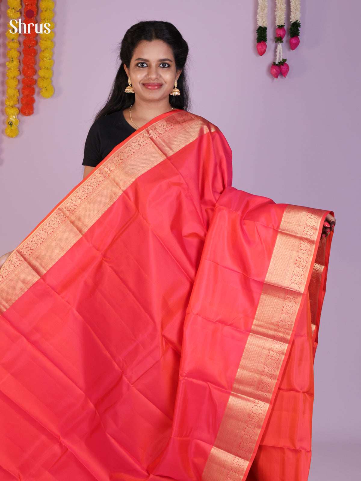 DIS30279 - Kanchipuram silk (HR) Saree - Shop on Shrus.com
