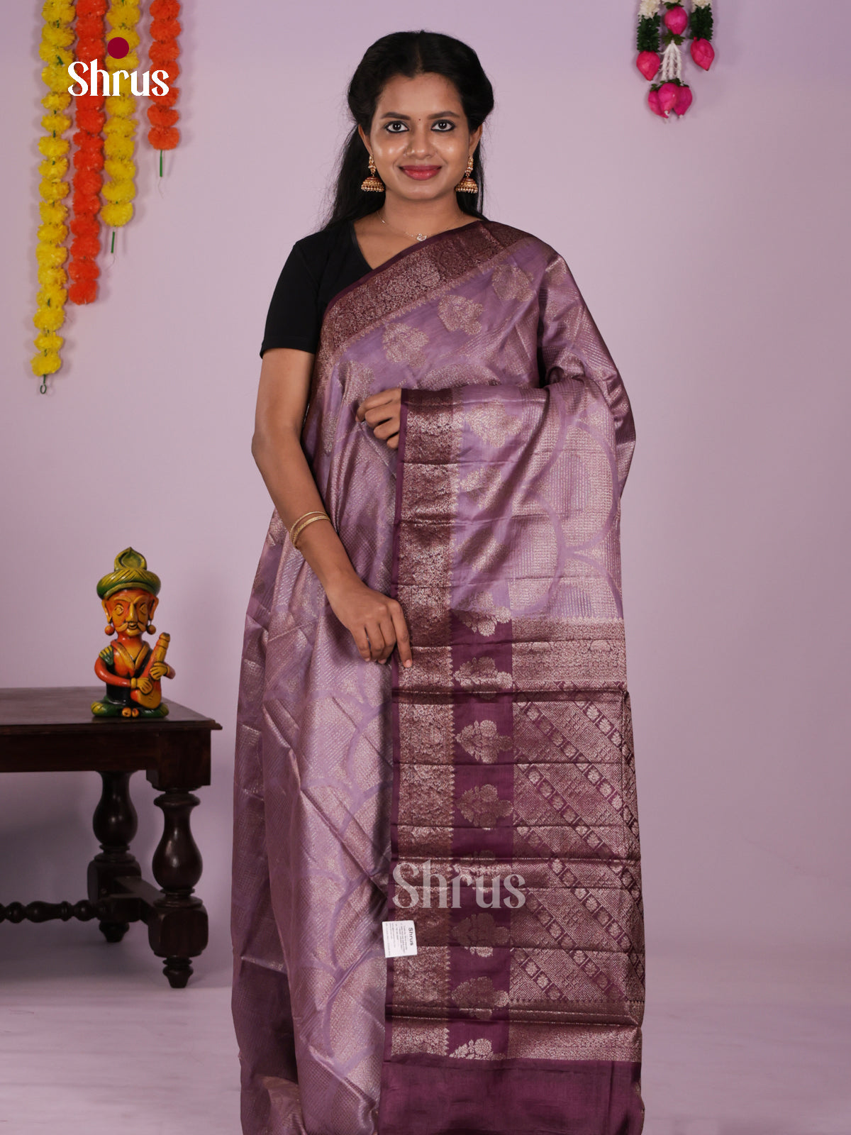 DIS30307 - Tussar Saree - Shop on Shrus.com