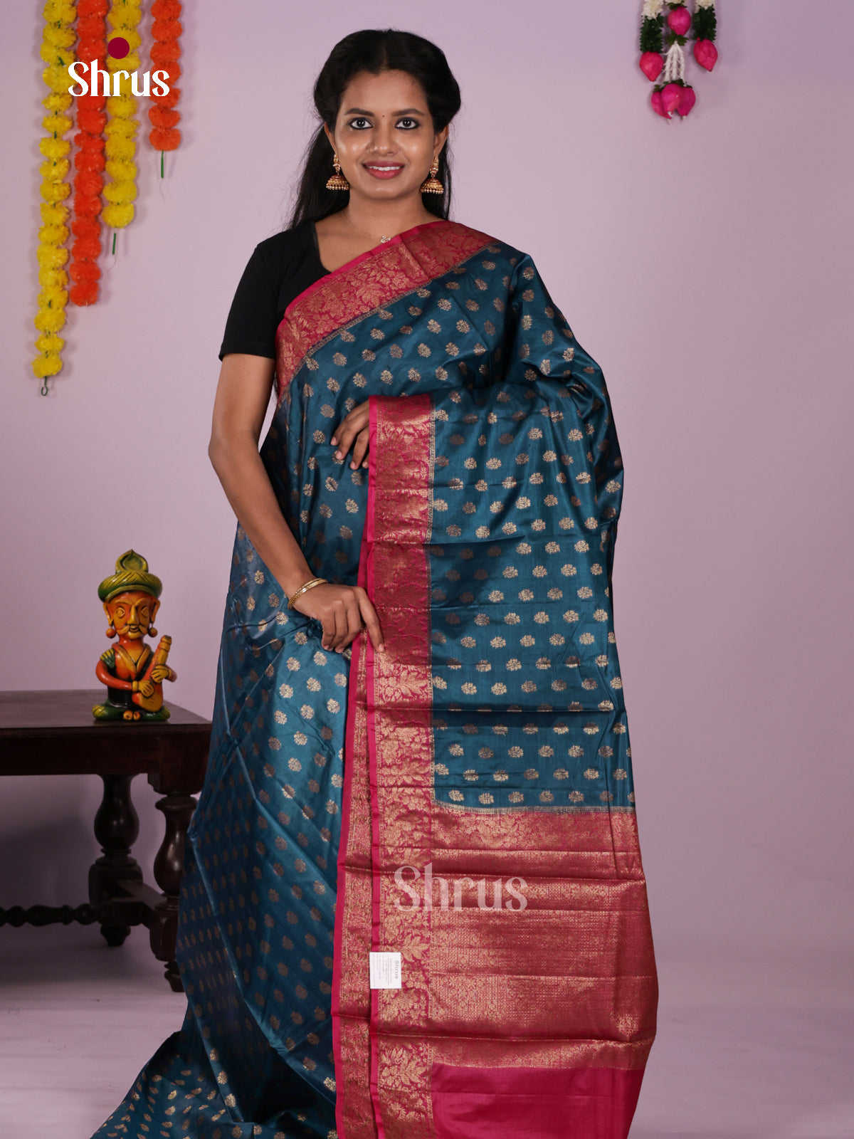DIS30348 - Tussar Saree - Shop on Shrus.com