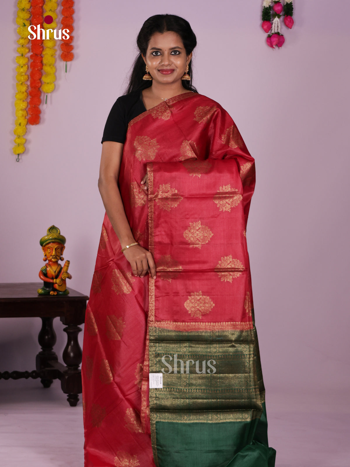 DIS30351 - Tussar Saree - Shop on Shrus.com