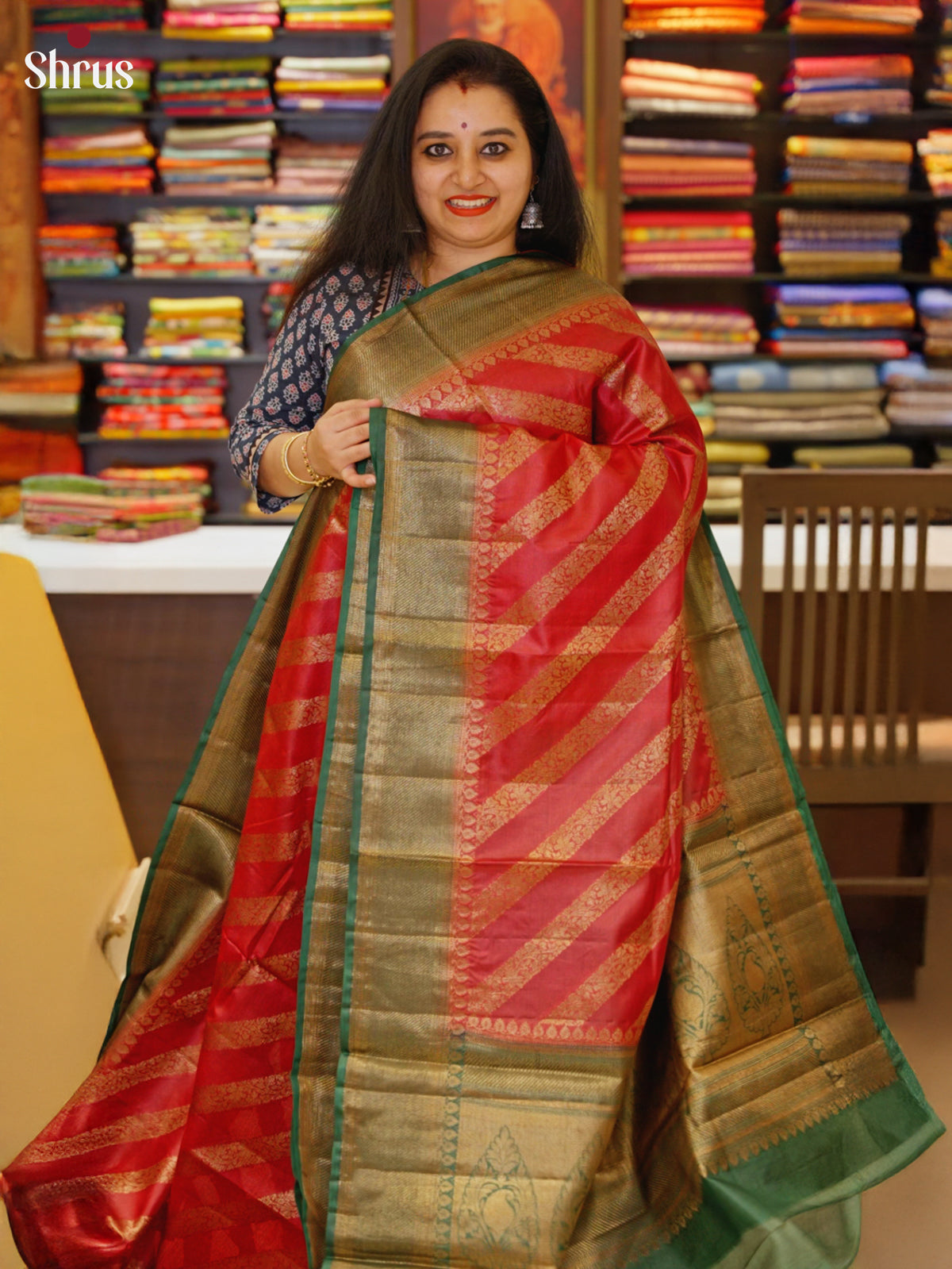 DIS30365 - Tussar Saree - Shop on Shrus.com