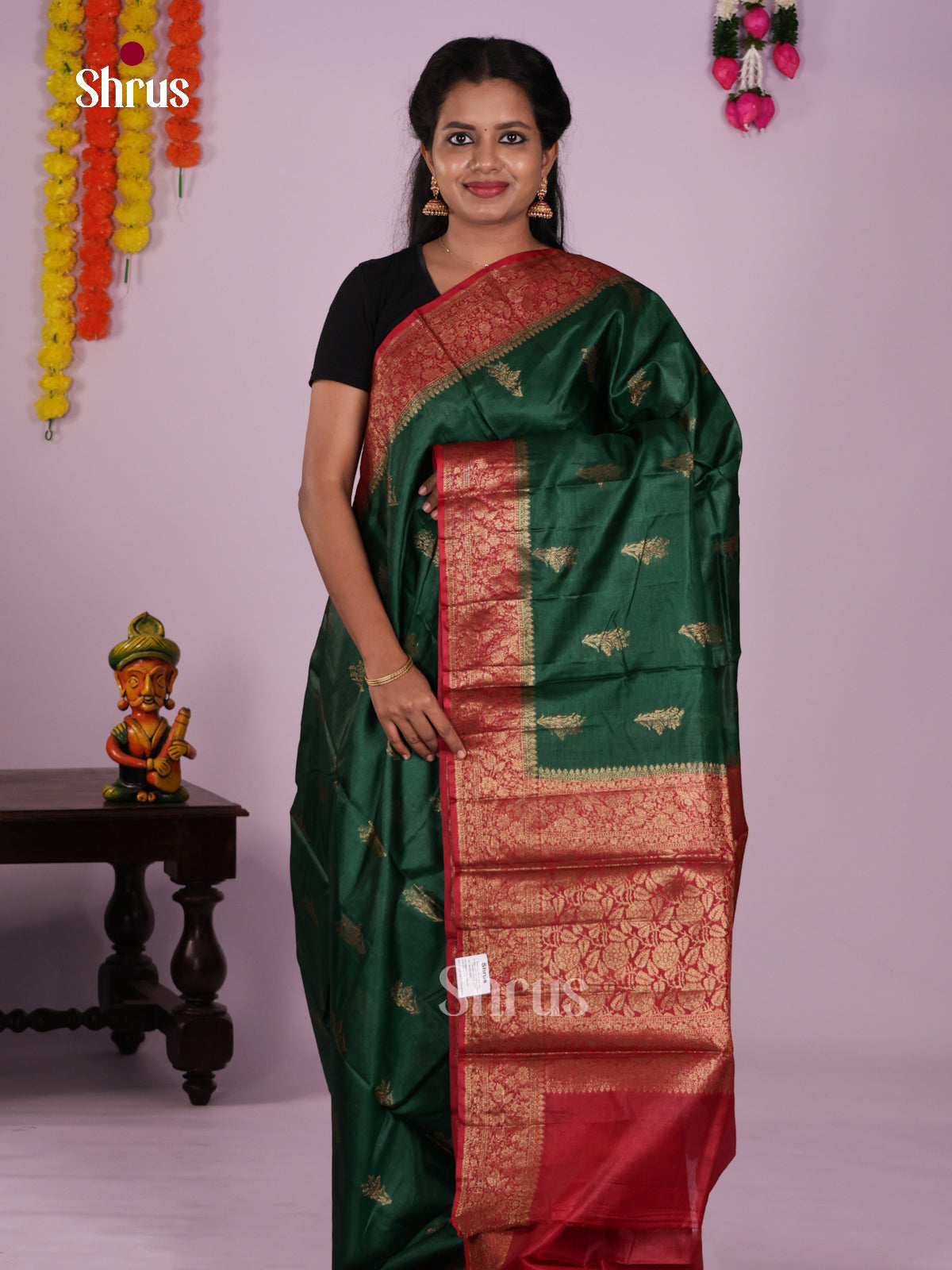 DIS30369 - Tussar Saree - Shop on Shrus.com