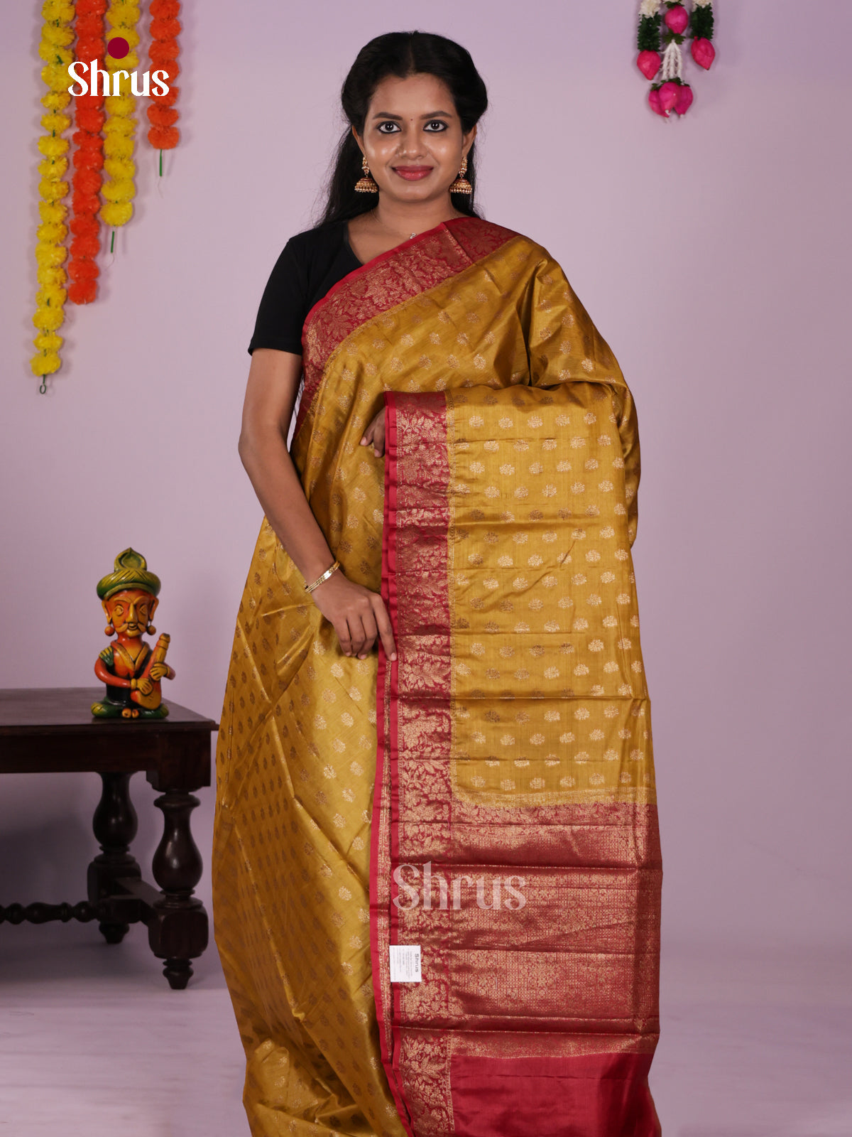 DIS30371 - Tussar Saree - Shop on Shrus.com