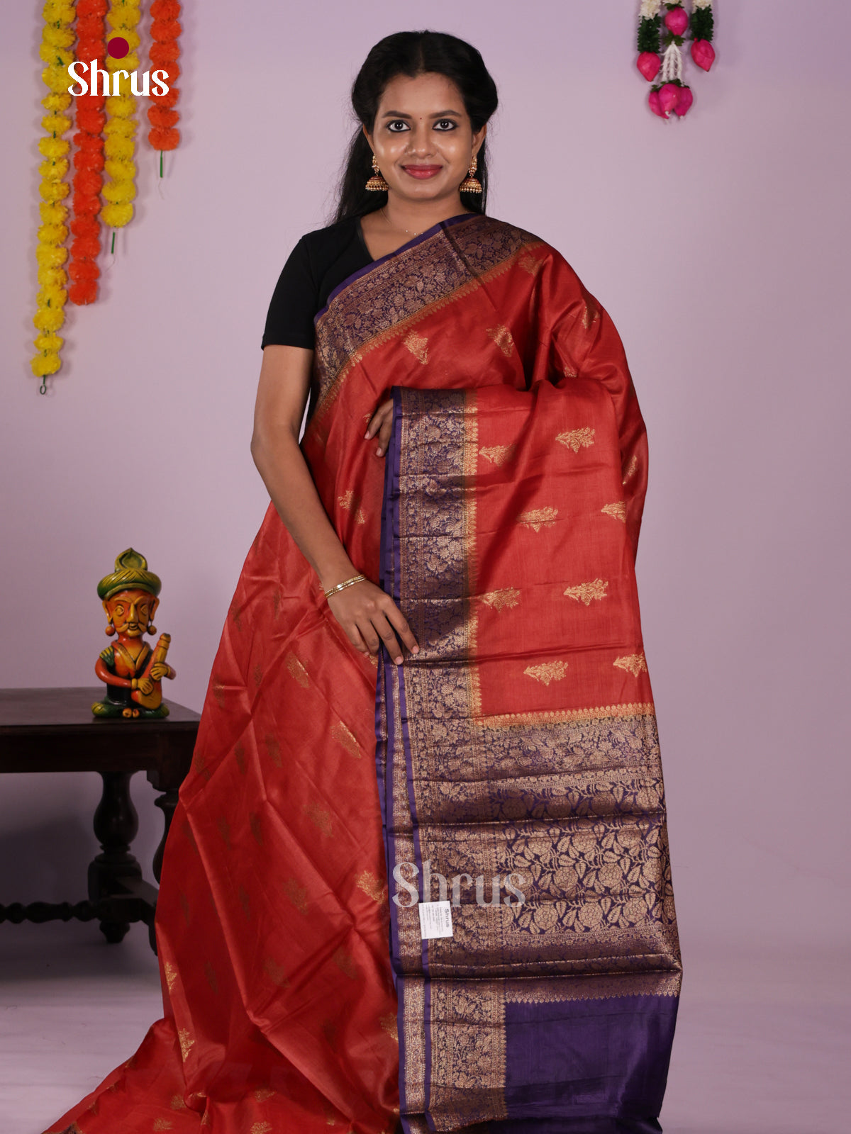 DIS30372 - Tussar Saree - Shop on Shrus.com
