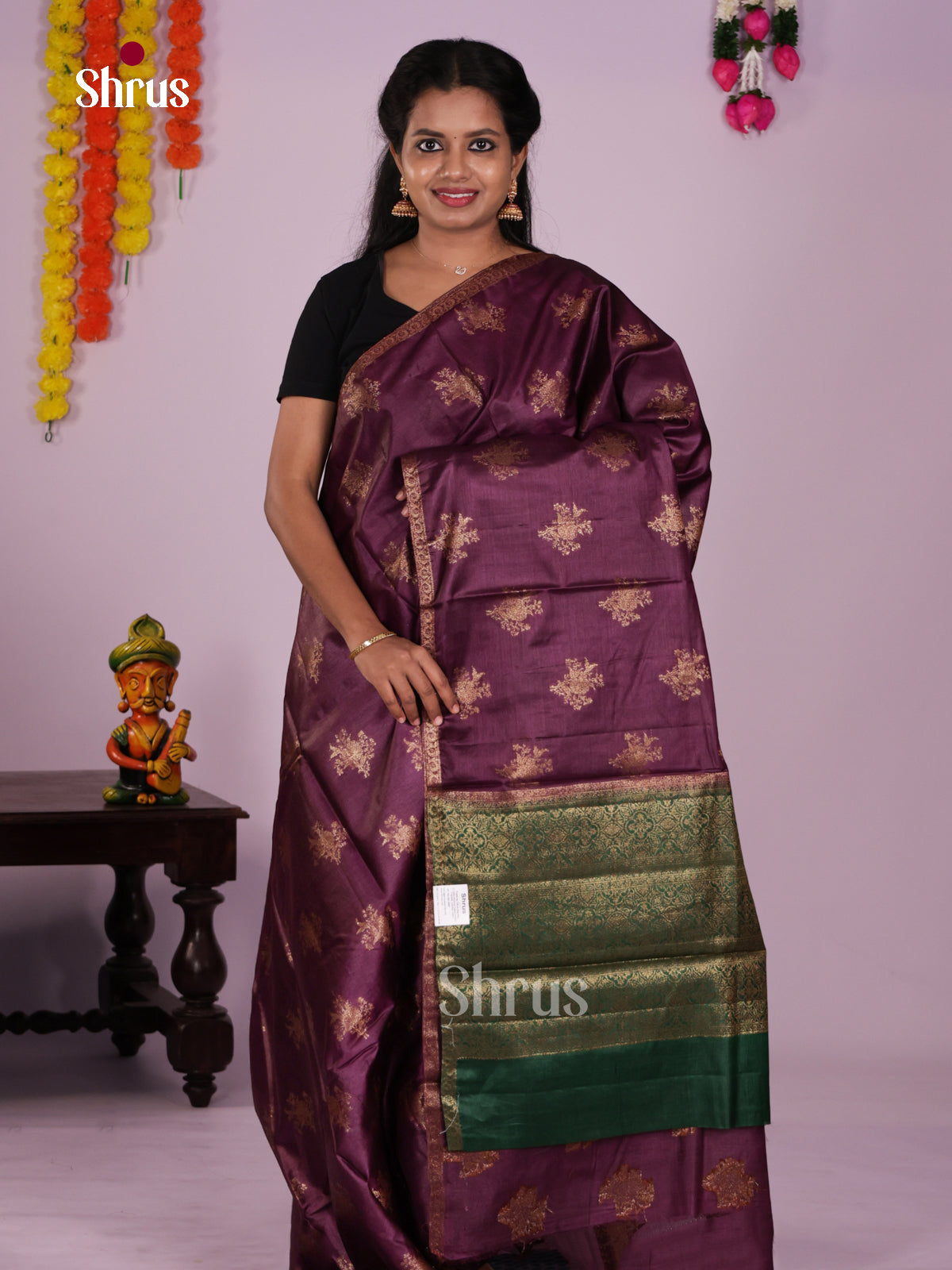 DIS30379 - Tussar Saree - Shop on Shrus.com