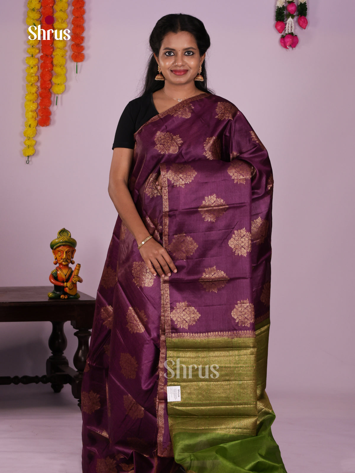 DIS30387 - Tussar Saree - Shop on Shrus.com