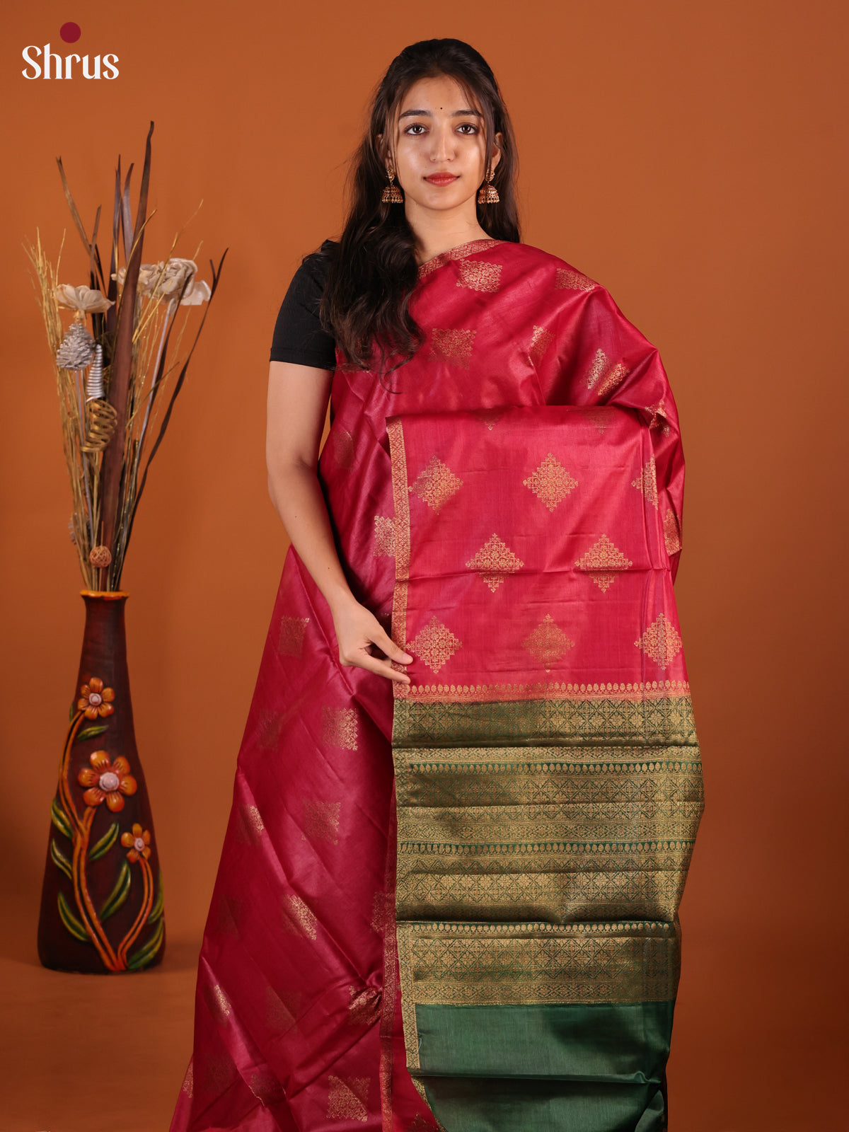 DIS30409 - Tussar Saree - Shop on Shrus.com
