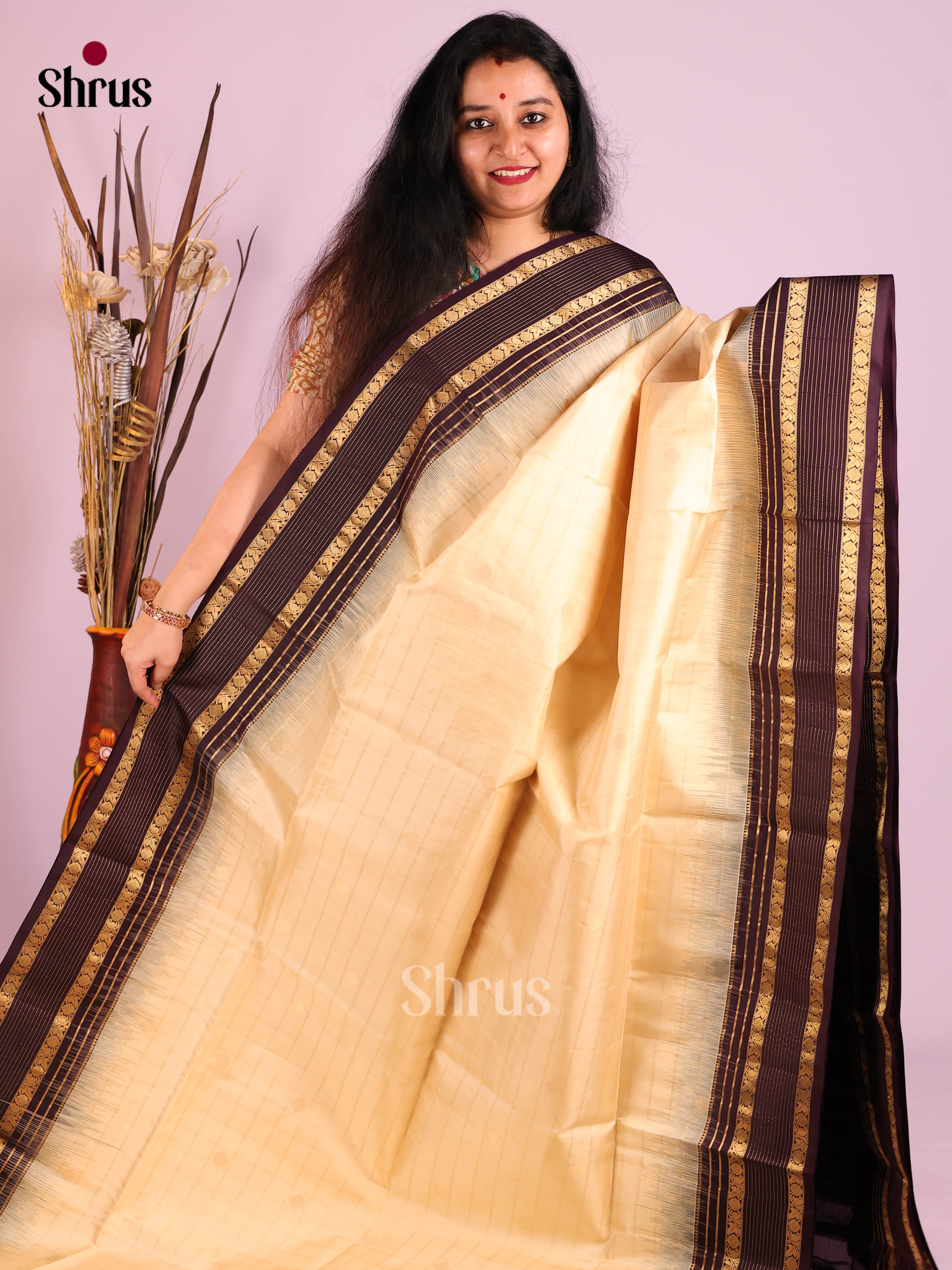 DIS30721 - Soft Silk (HR) Saree - Shop on Shrus.com