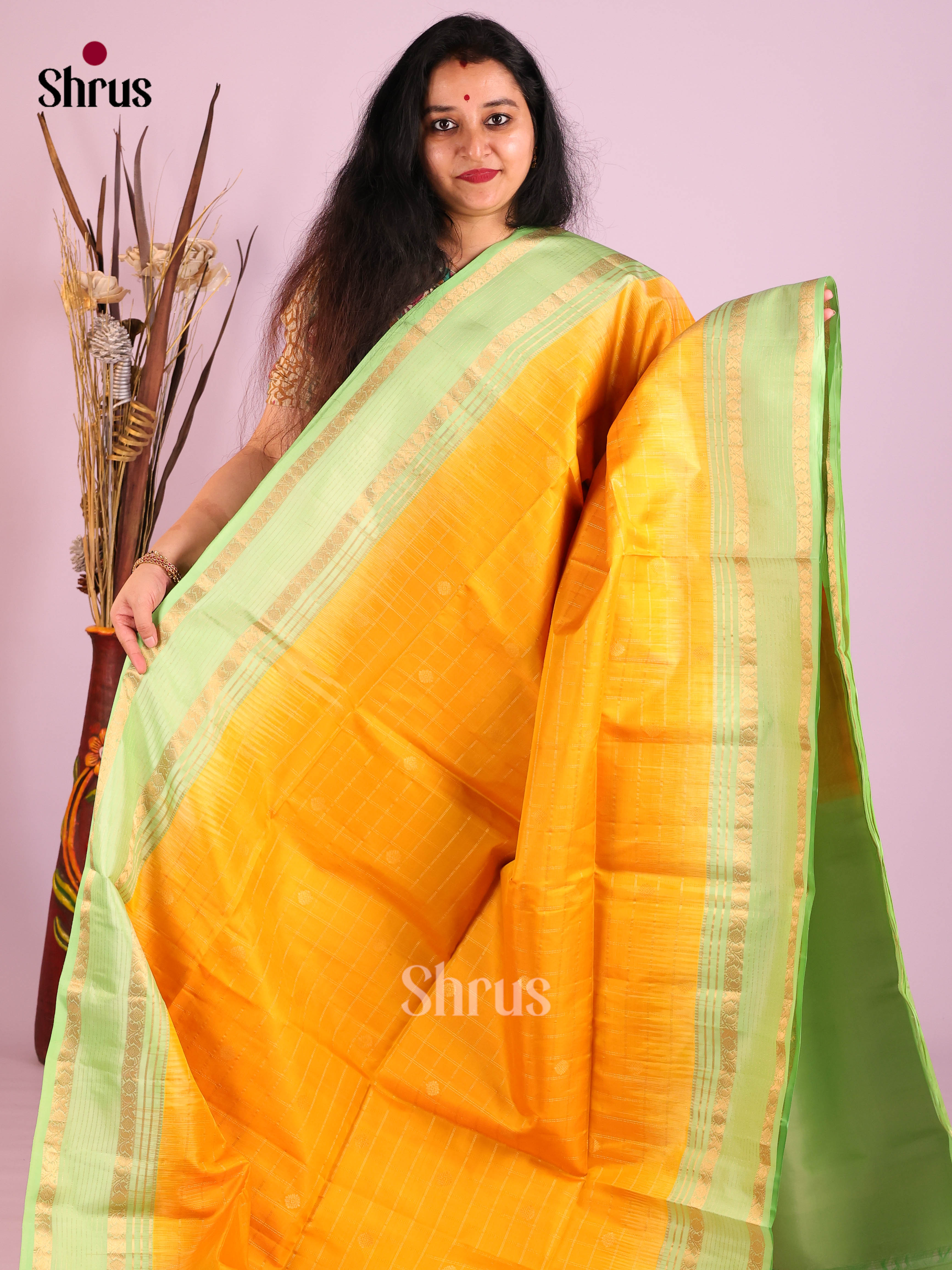 DIS30725 - Soft Silk (HR) Saree - Shop on Shrus.com