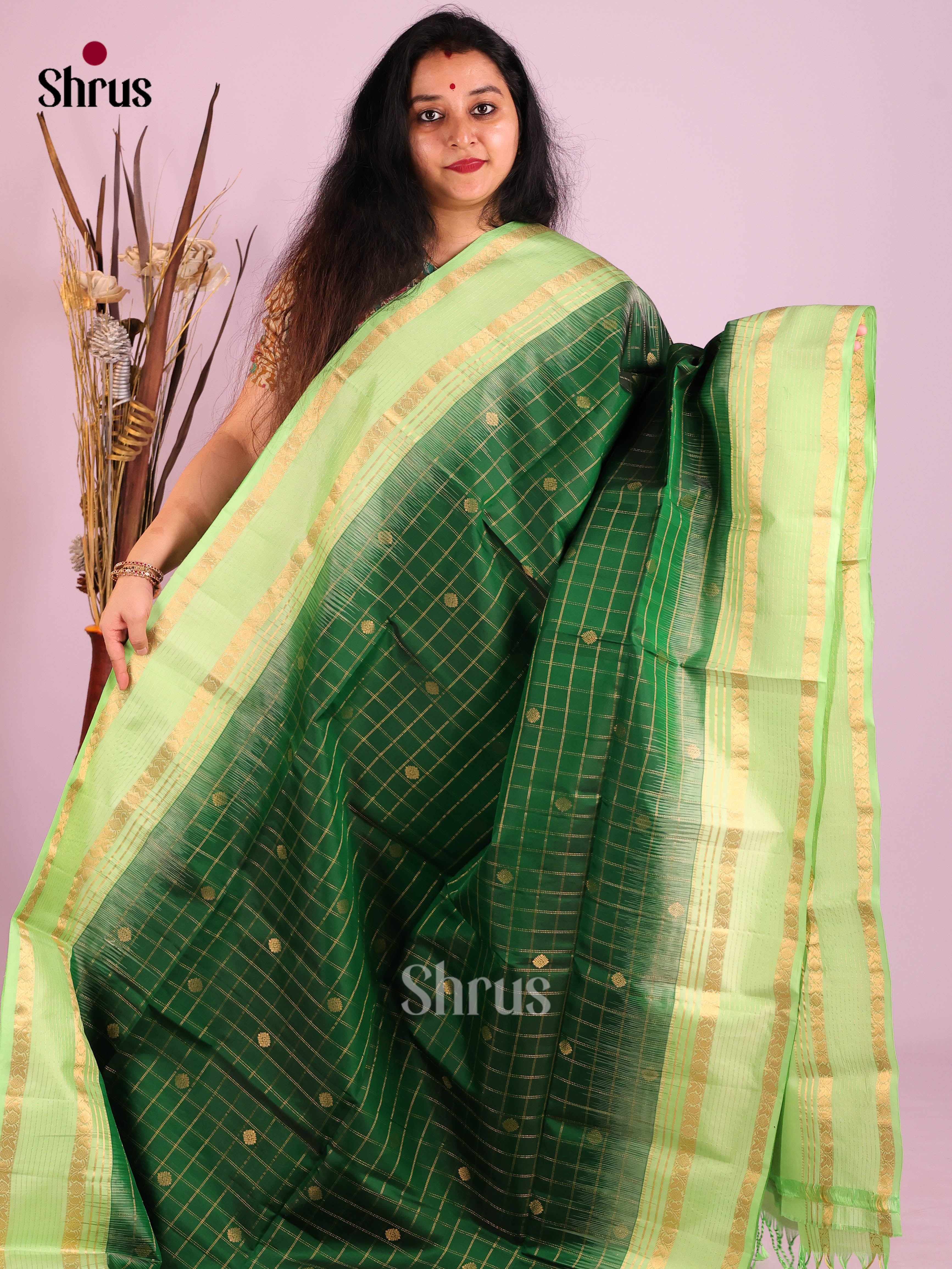 DIS30726 - Soft Silk (HR) Saree - Shop on Shrus.com