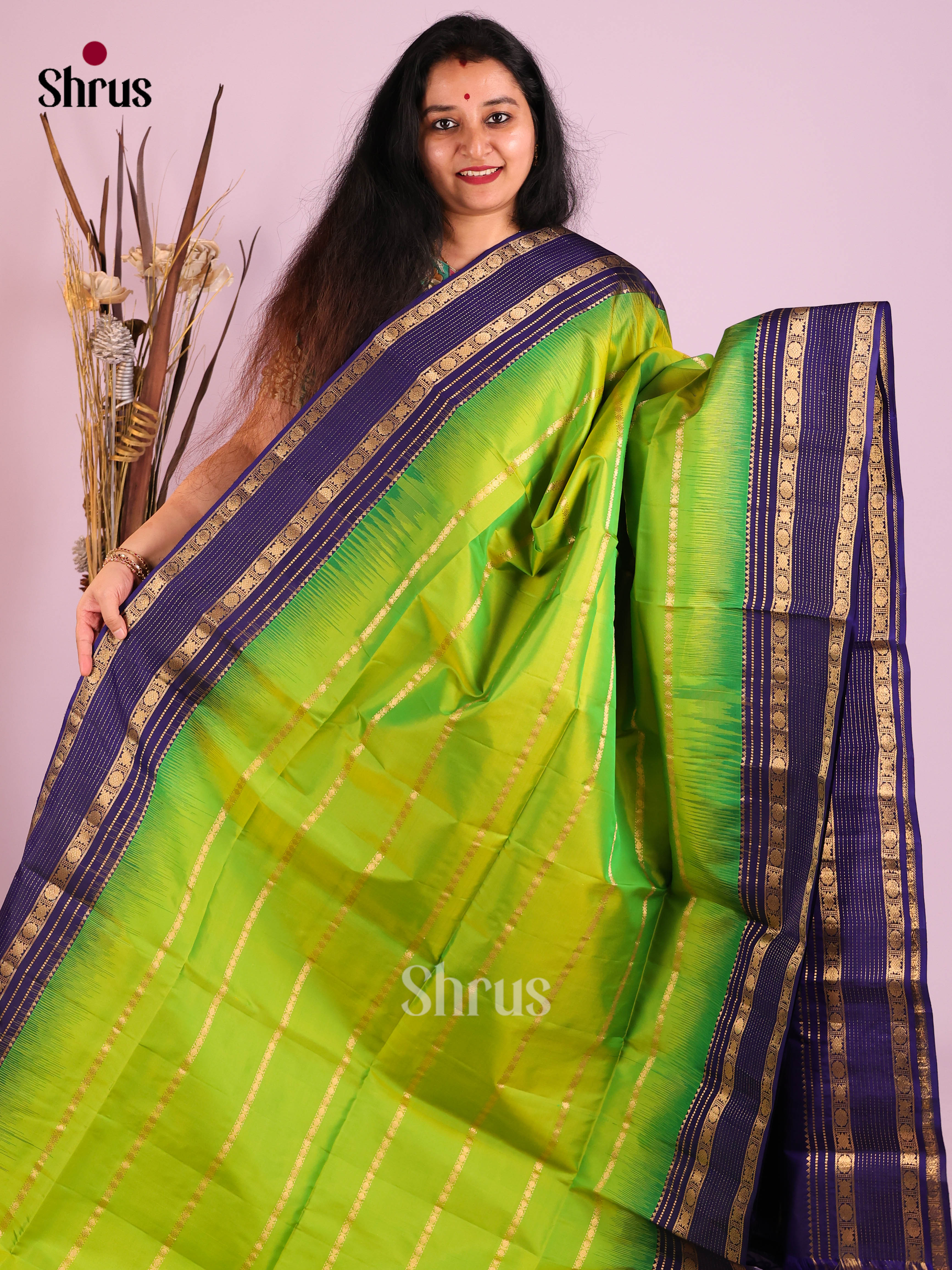 DIS30734 - Soft Silk (HR) Saree - Shop on Shrus.com