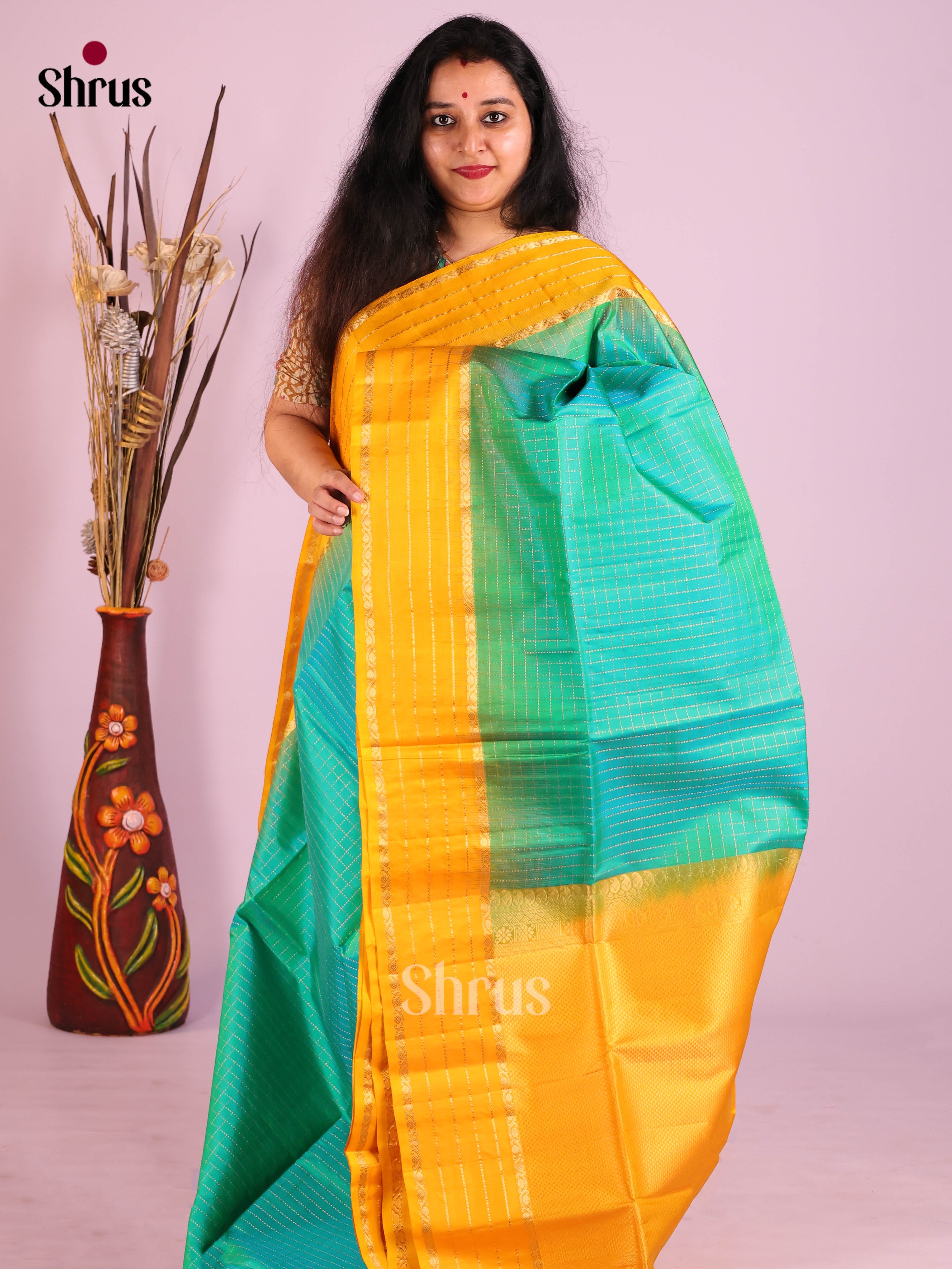 DIS30738 - Soft Silk (HR) Saree - Shop on Shrus.com