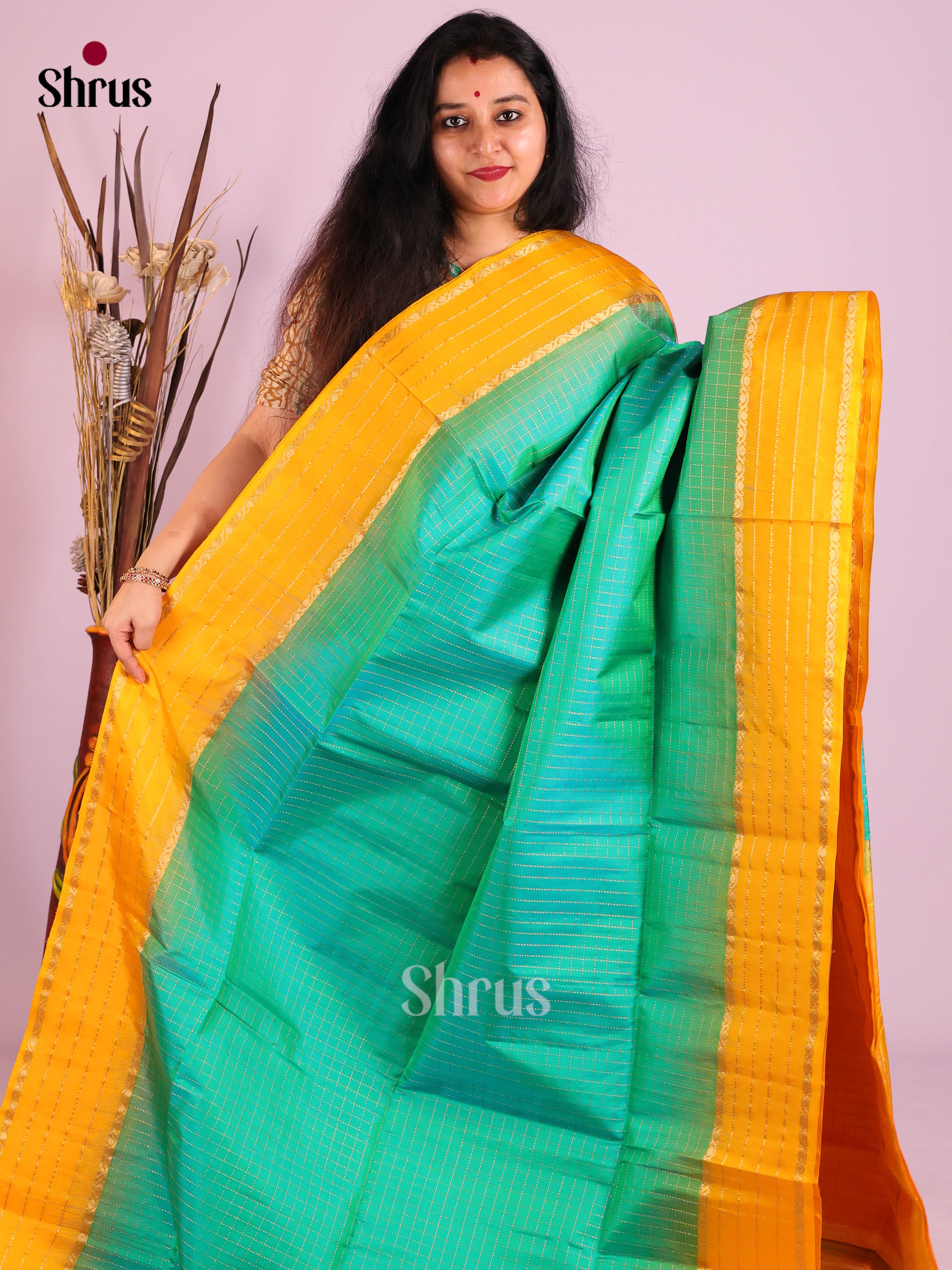 DIS30738 - Soft Silk (HR) Saree - Shop on Shrus.com