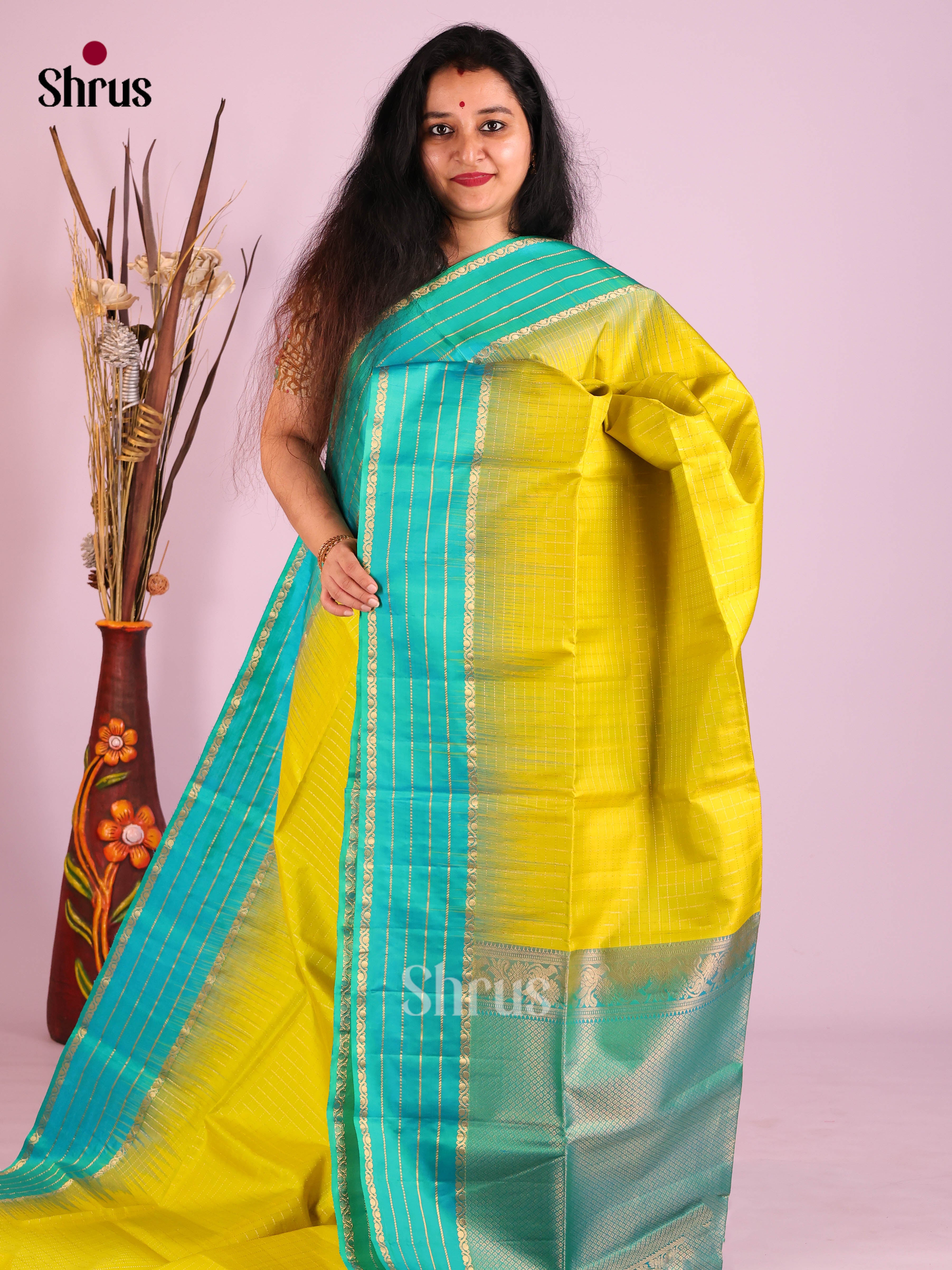 DIS30741 - Soft Silk (HR) Saree - Shop on Shrus.com