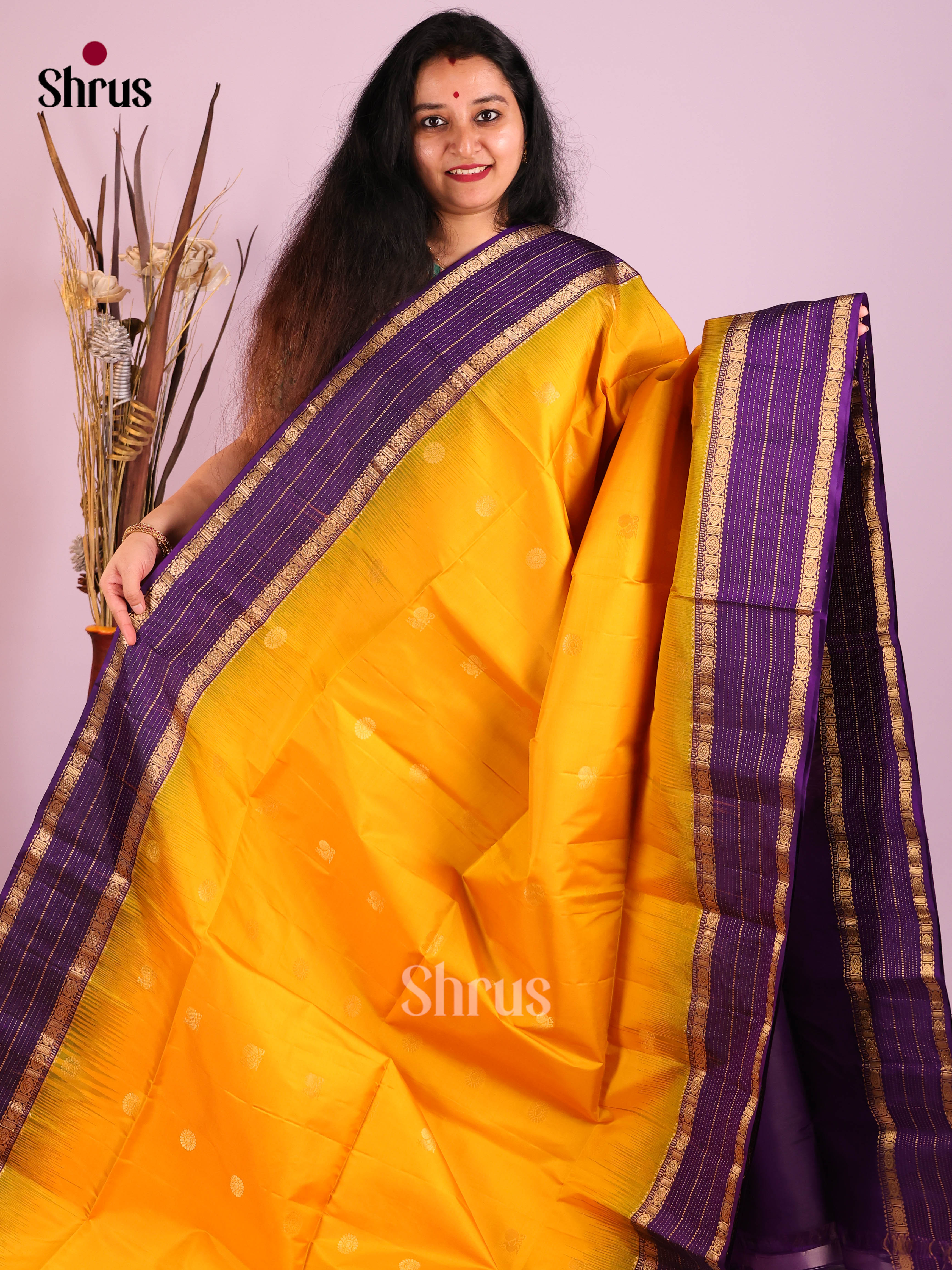 DIS30747 - Soft Silk (HR) Saree - Shop on Shrus.com